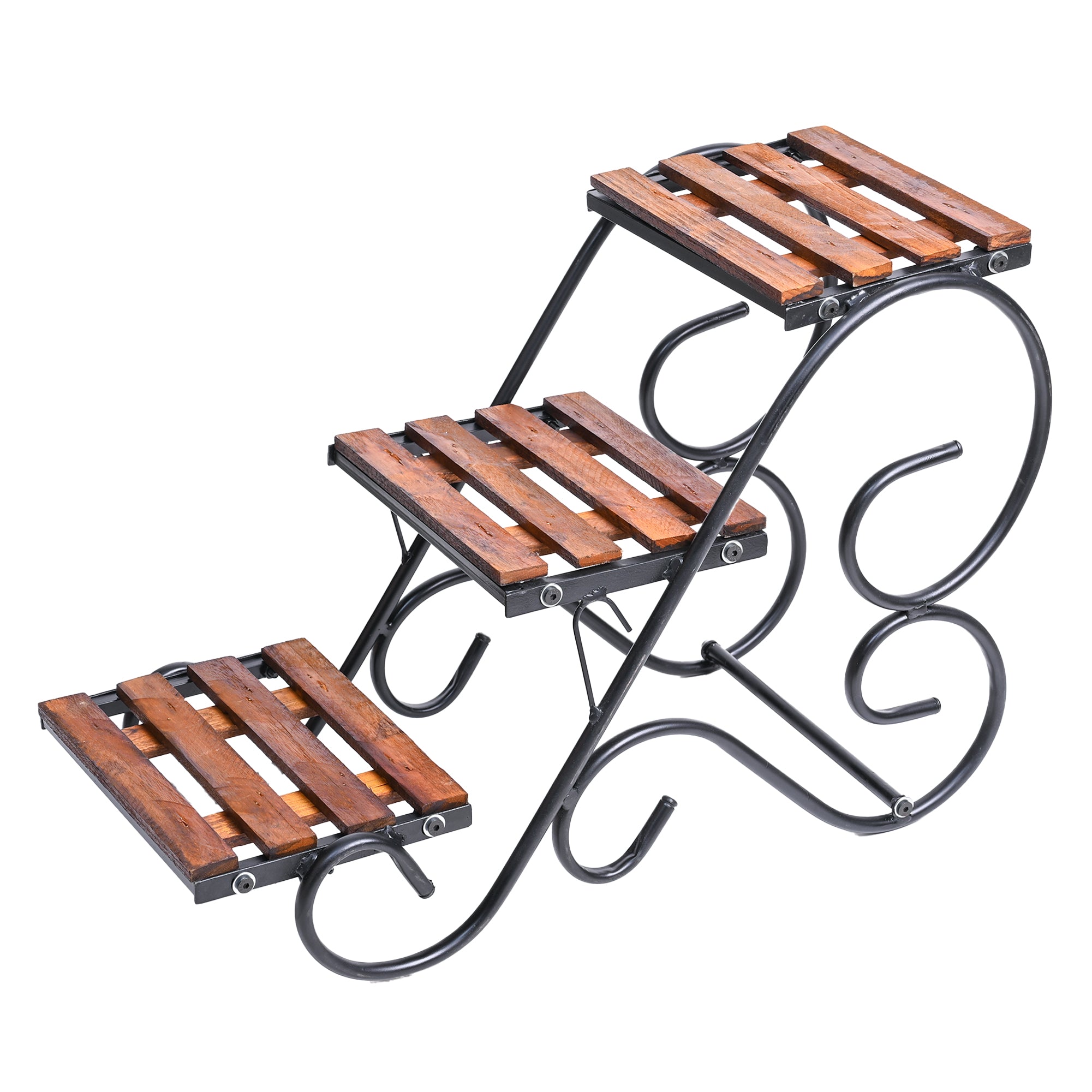 Ugaoo Garden Harmony Triple -Tier Plant Stand