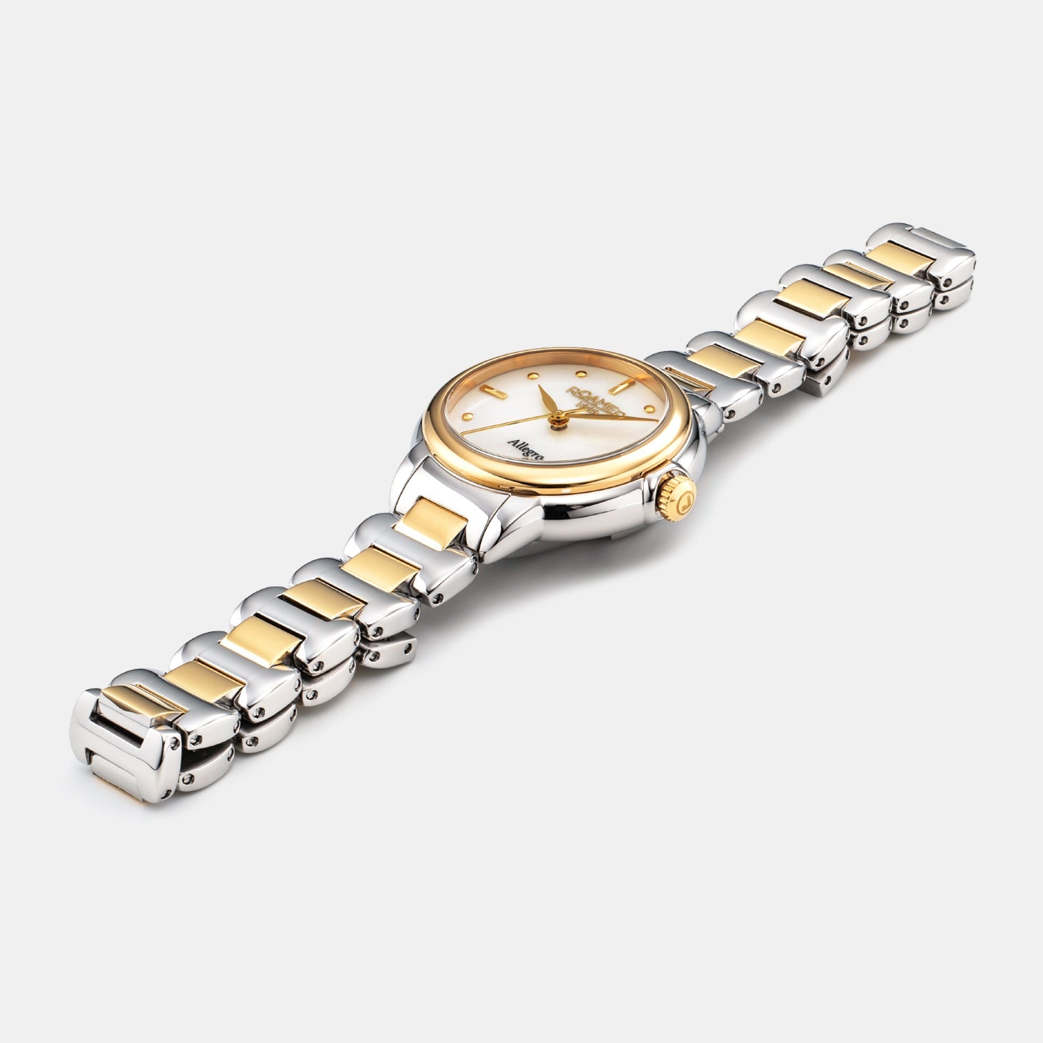 Roamer Allegra Women Quartz White Mother Of Pearl Dial Analog Stainless Steel Watch 977847 47 20 20 - view 3