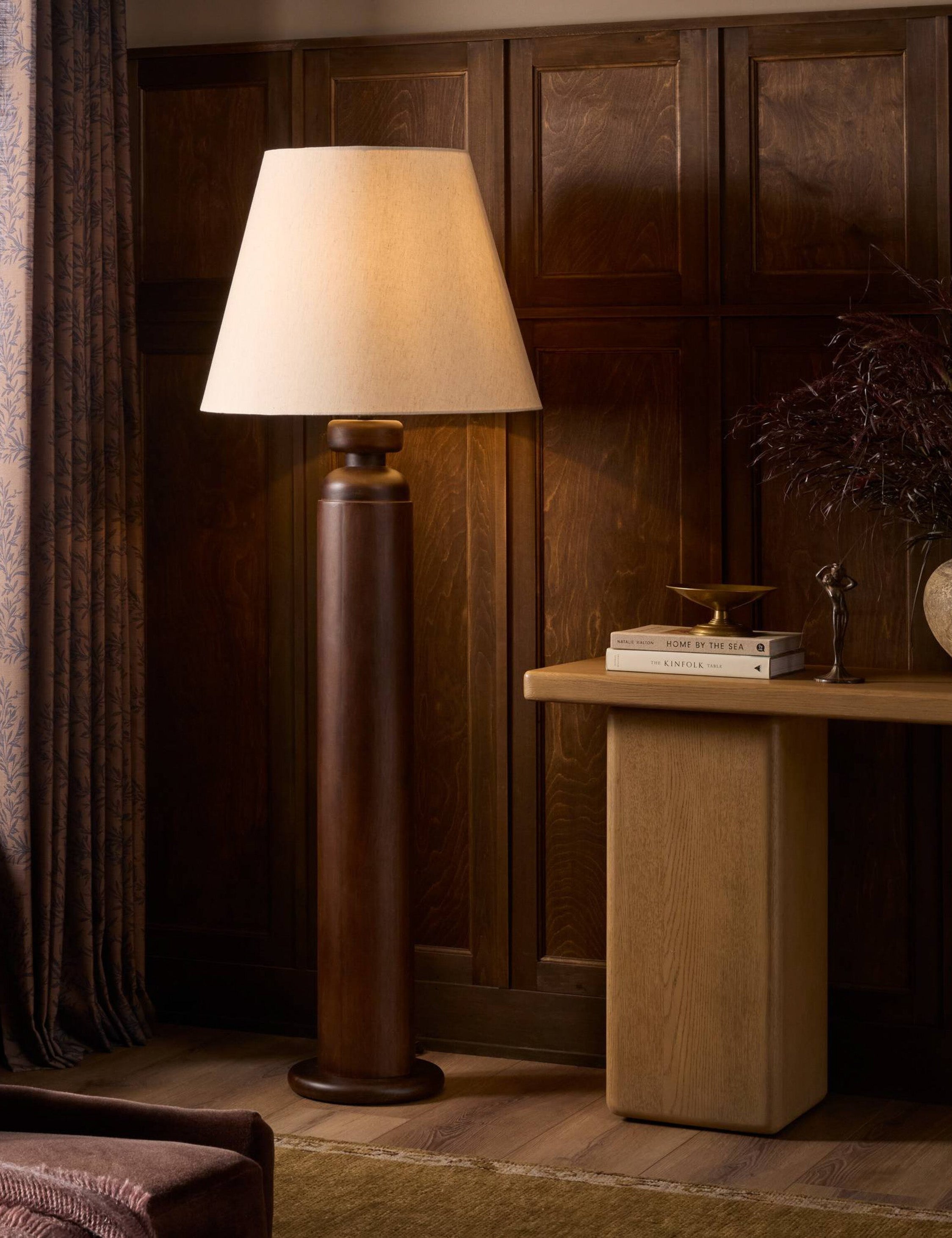 Lulu and Georgia Costello Floor Lamp – Brown - view 2