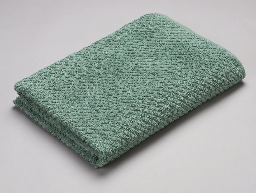 Spaces India Malachite Green - Light Teal 100% Cotton Bath Towel - Genesis By Spaces - view 3