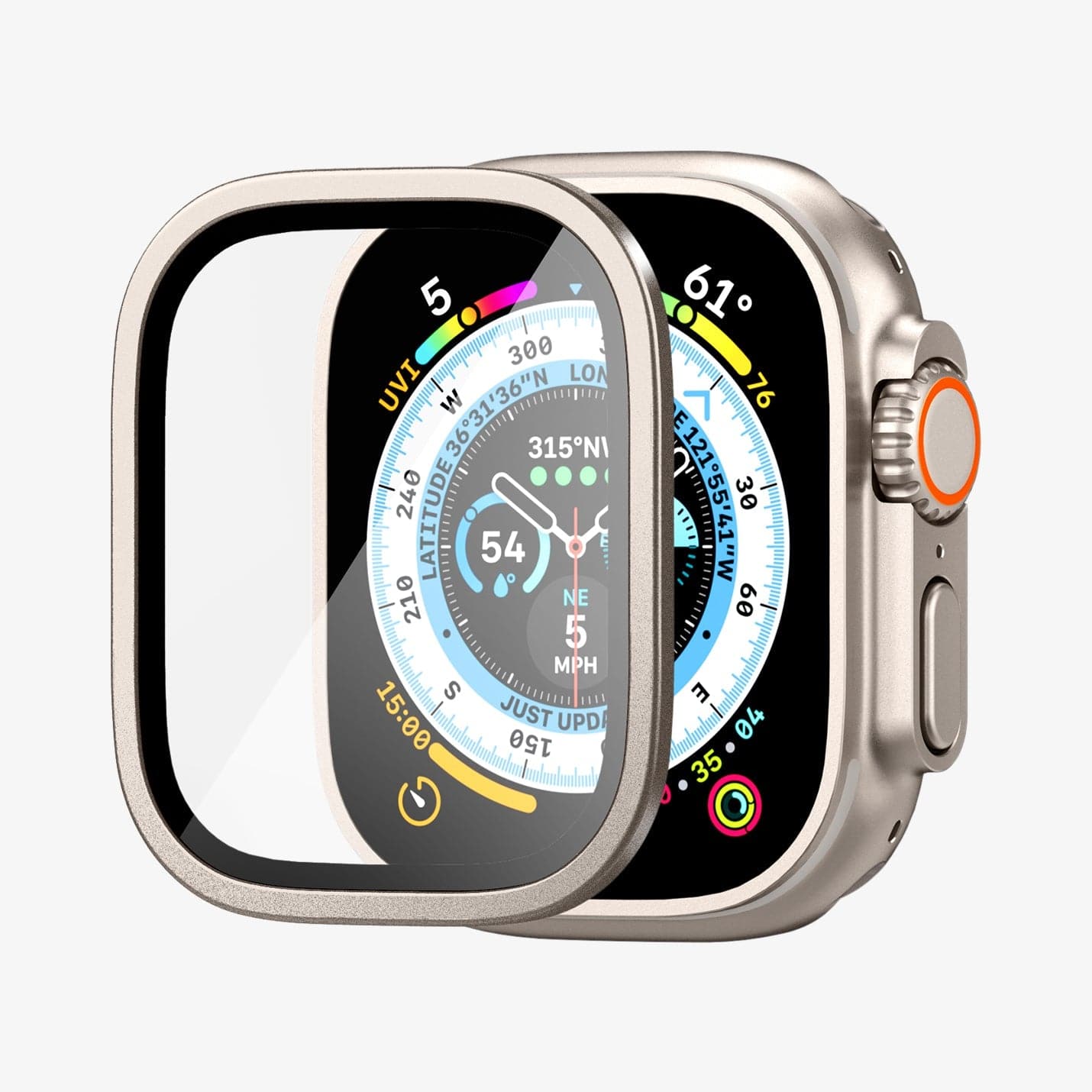Apple Watch Series - Screen Protector Glas.tR Slim Pro - view 2