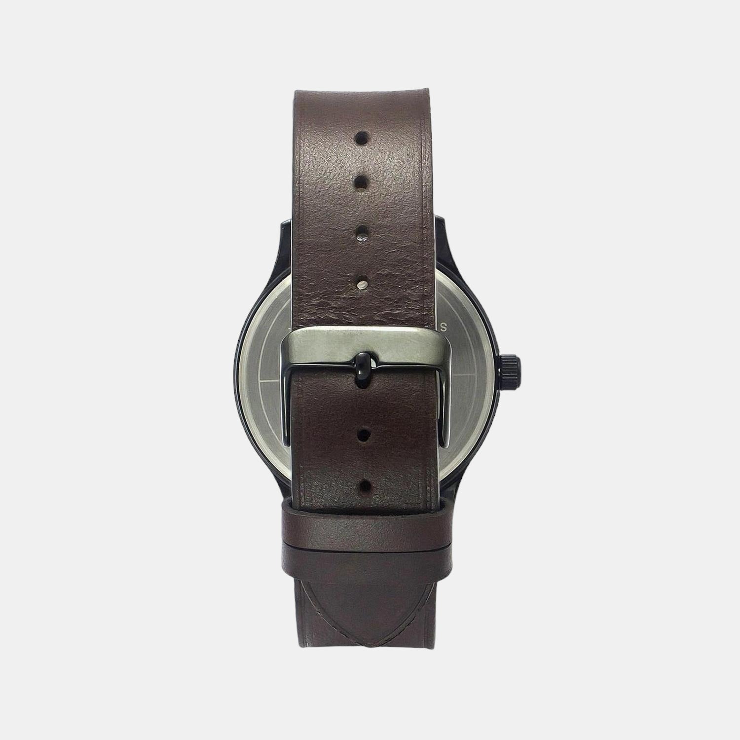 Timex Fashion Men Quartz Beige Dial Analog Leather Watch TWEG19702 - view 3