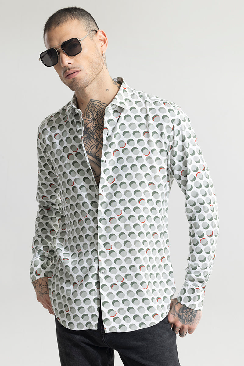 SNITCH Dot Dazzle Grey Shirt