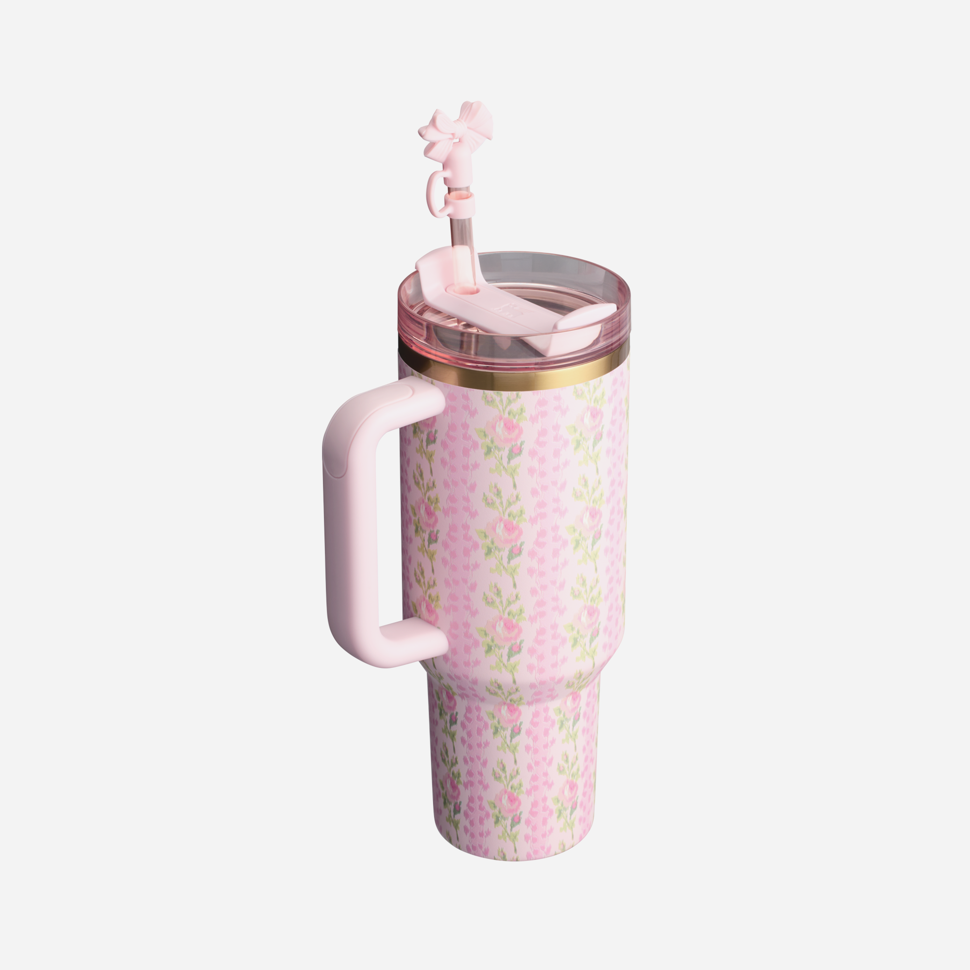 Stanley x LoveShackFancy Flowstate Quencher 40oz Tumbler BloomingHeirloom - view 2