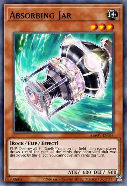 Yu-Gi-Oh! Absorbing Jar - GAOV-EN037 - Rare - Unlimited