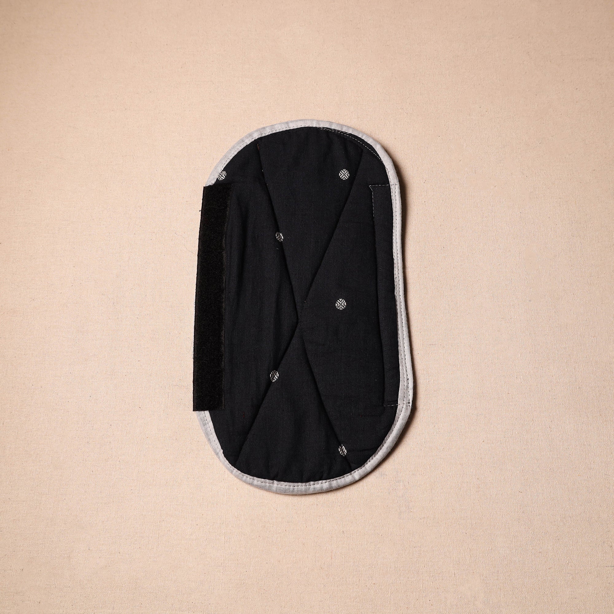 JALPARI Black - Handmade Cotton Fridge Handle Cover 82 - view 2