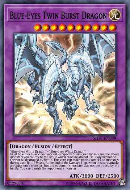 Yu-Gi-Oh! Blue-Eyes Twin Burst Dragon - LCKC-EN058 - Ultra Rare - 1st Edition