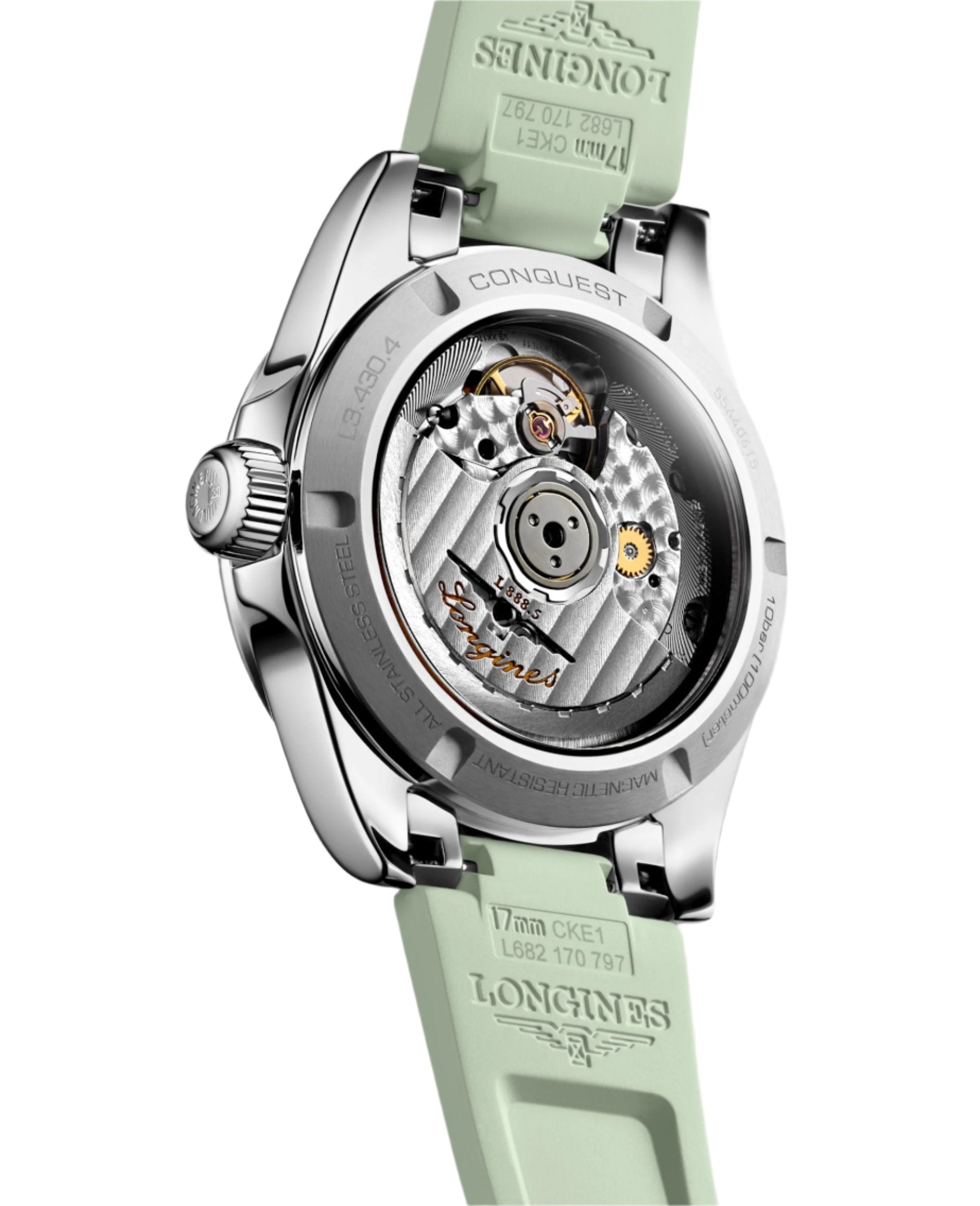 Longines Conquest Sunray Green Dial Men 34mm - view 2