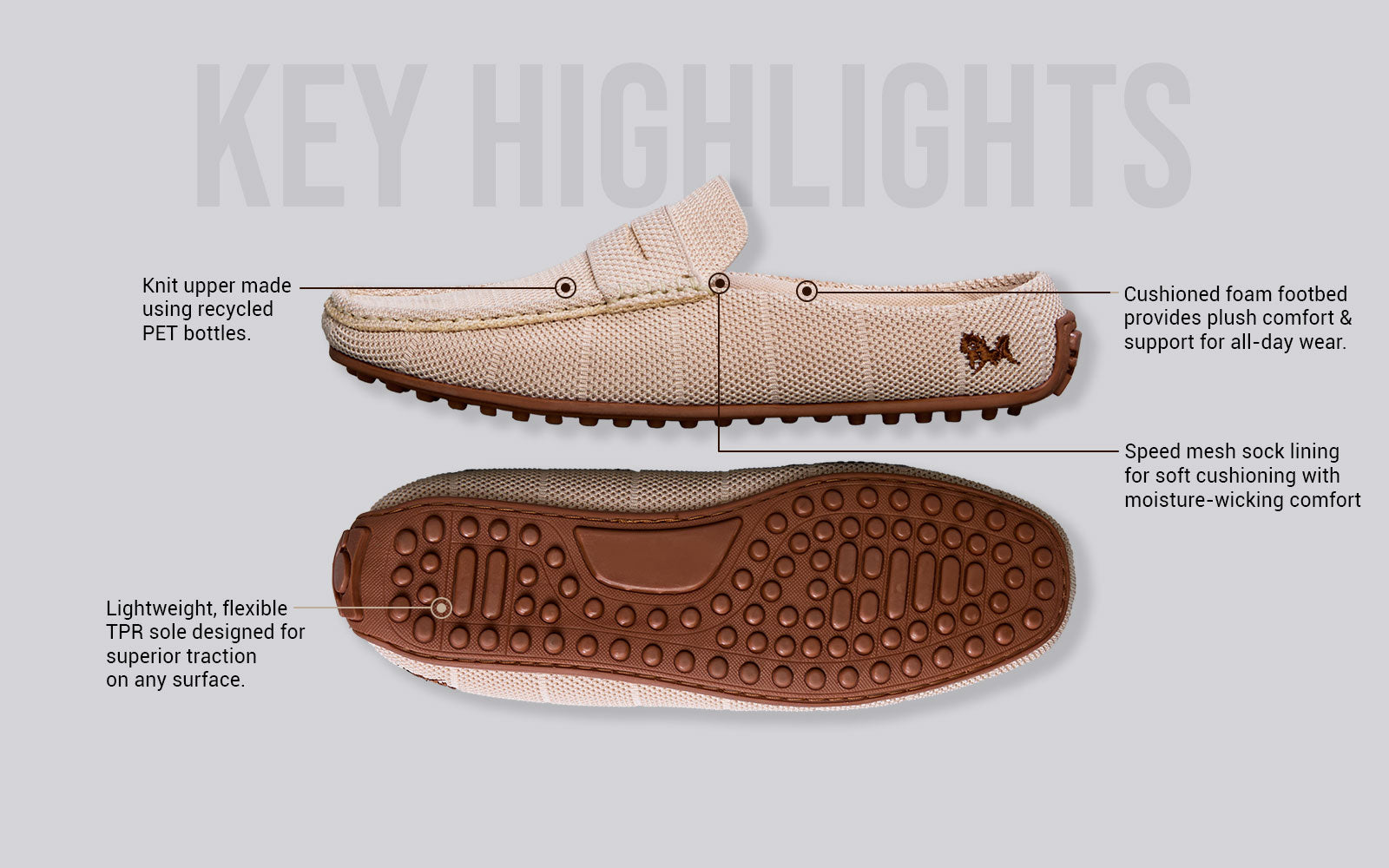Neeman's Relive Knit Mules : Beige - view 5