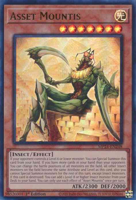 Yu-Gi-Oh! Asset Mountis - MP24-EN248 - Ultra Rare - 1st Edition