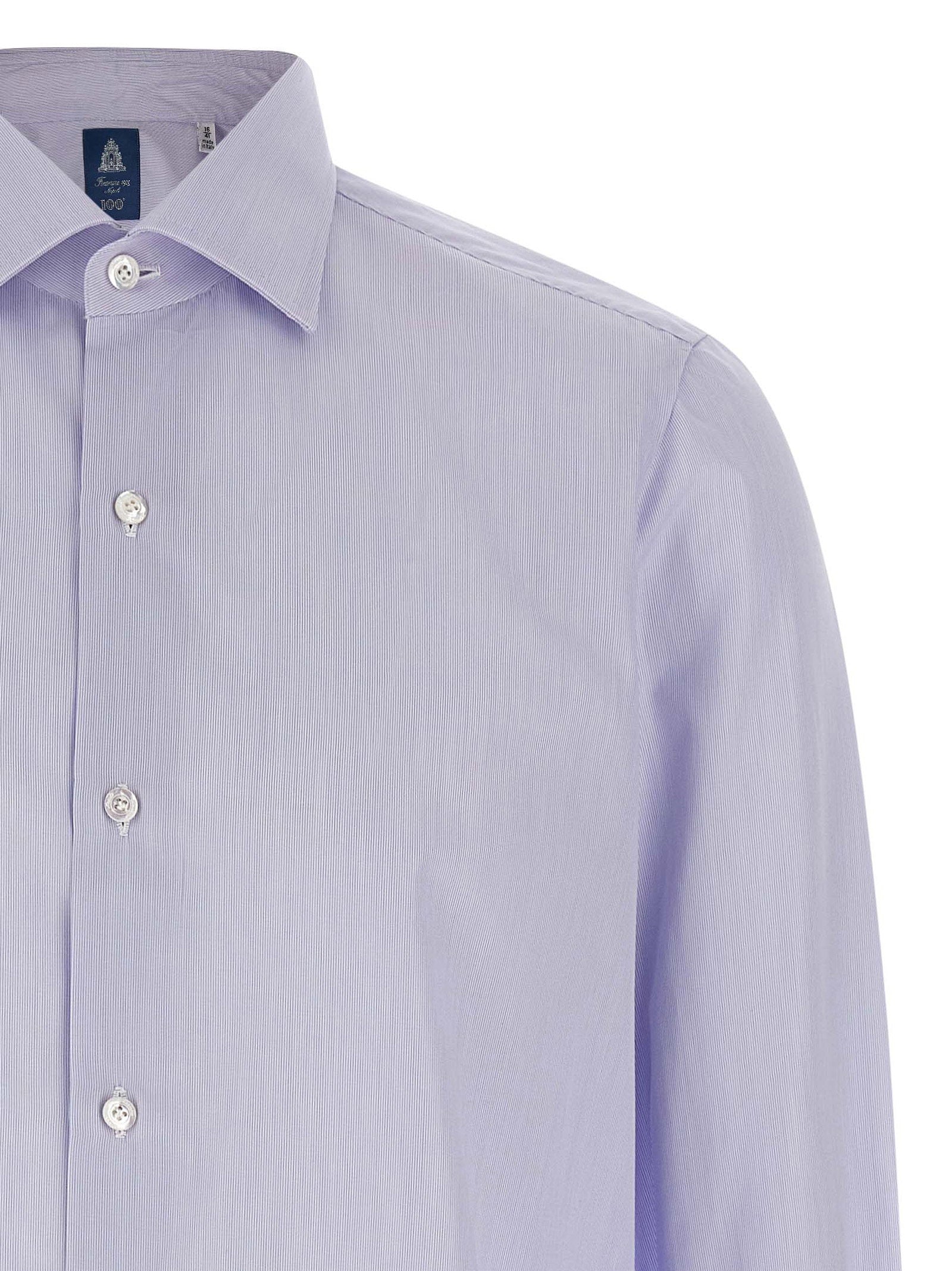 Finamore Napoli Shirt – 100% cotton - view 3
