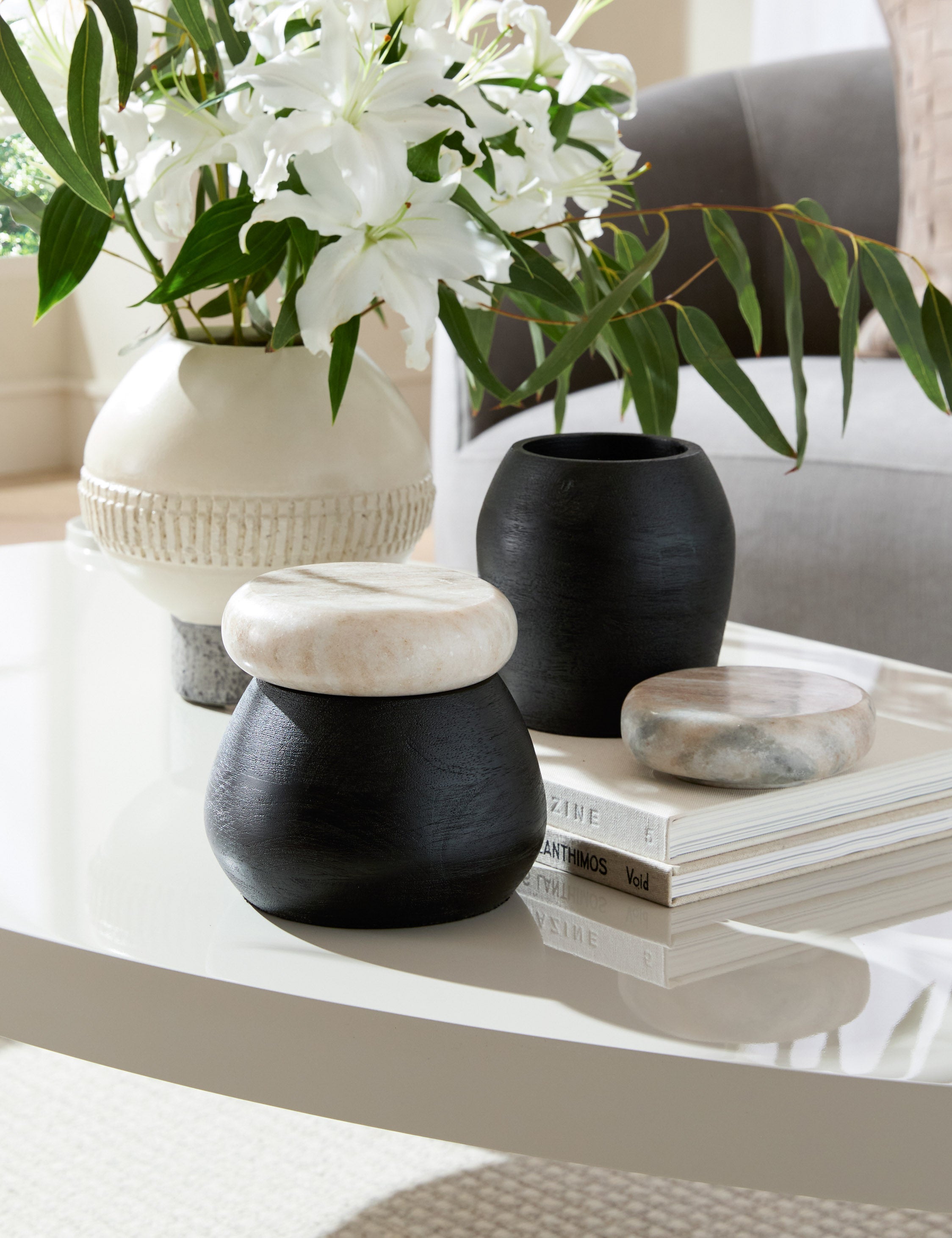 Lulu and Georgia Noelle Containers (Set of 2) by Arteriors - view 2