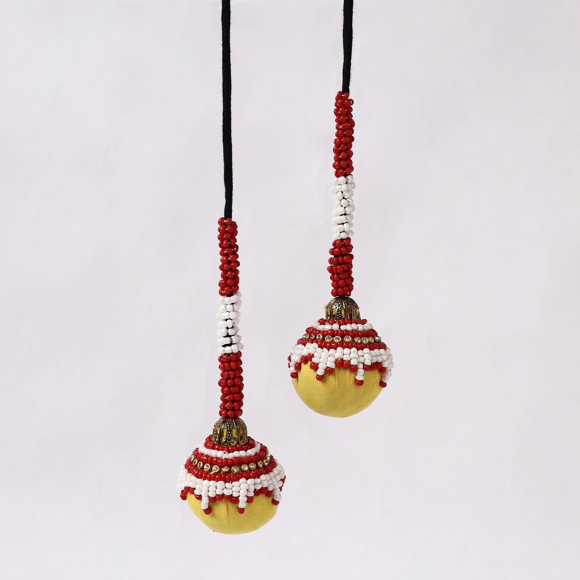 NOORI BAZAR Beadwork Handmade Latkan Tassels for Clothing 88