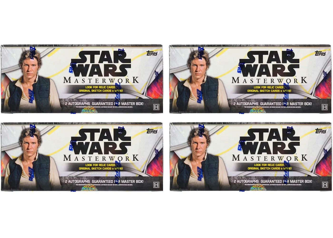2024 Topps Star Wars Masterwork Hobby Box 4x Lot