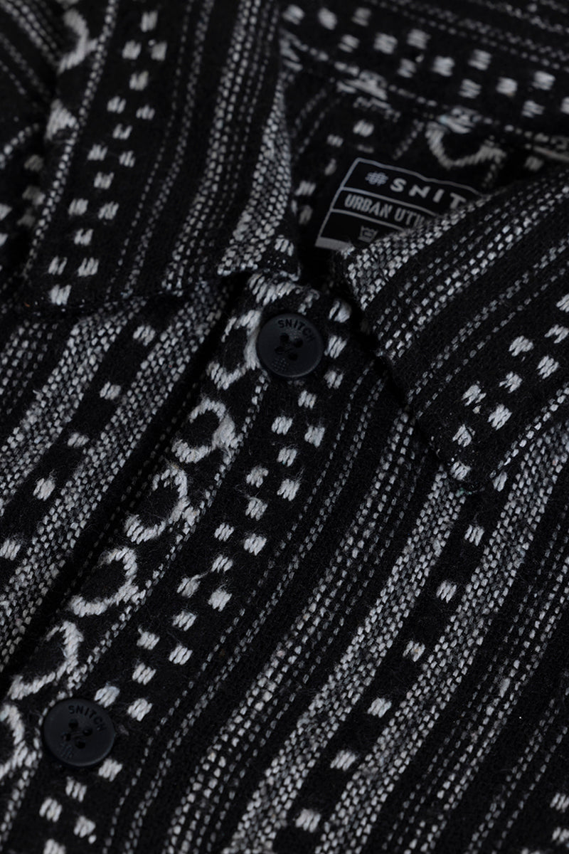 SNITCH Verdant Line Black Shirt - view 2