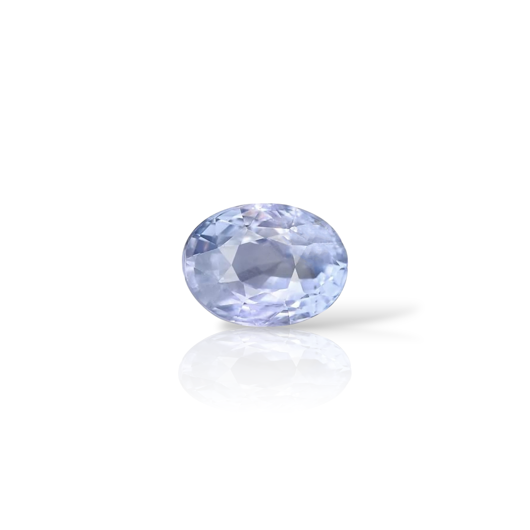 Gemsmantra Blue Sapphire (6.07 Ratti, 5.52 Carat)