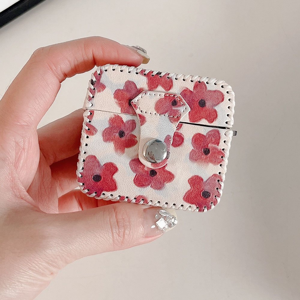 Peeperly Crimson Rich Flower Elegant Case - Airpods - view 4