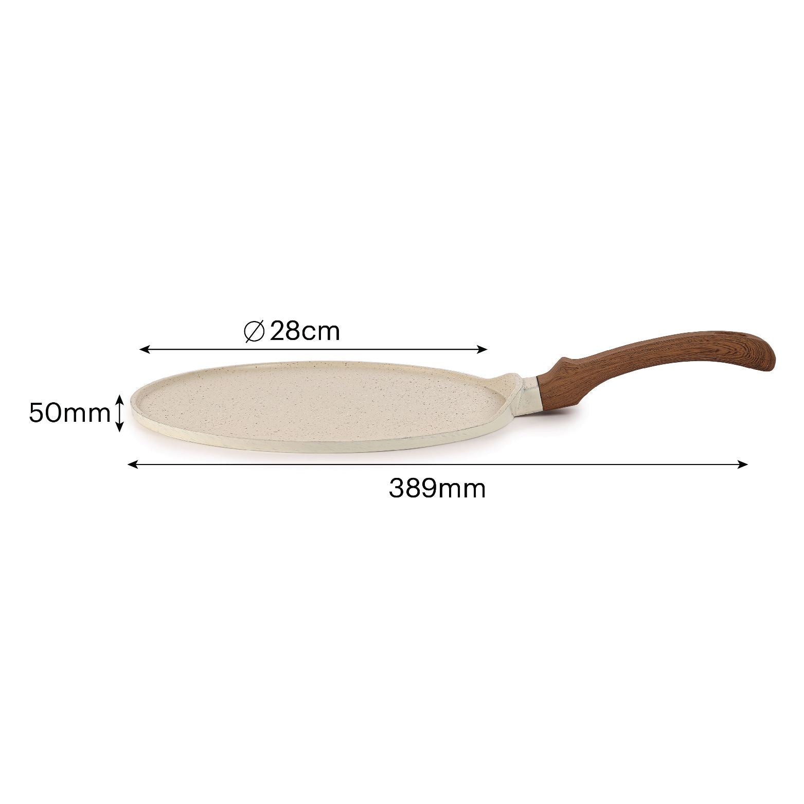 Cello Castello Die Cast Induction Base Flat Tawa - view 16