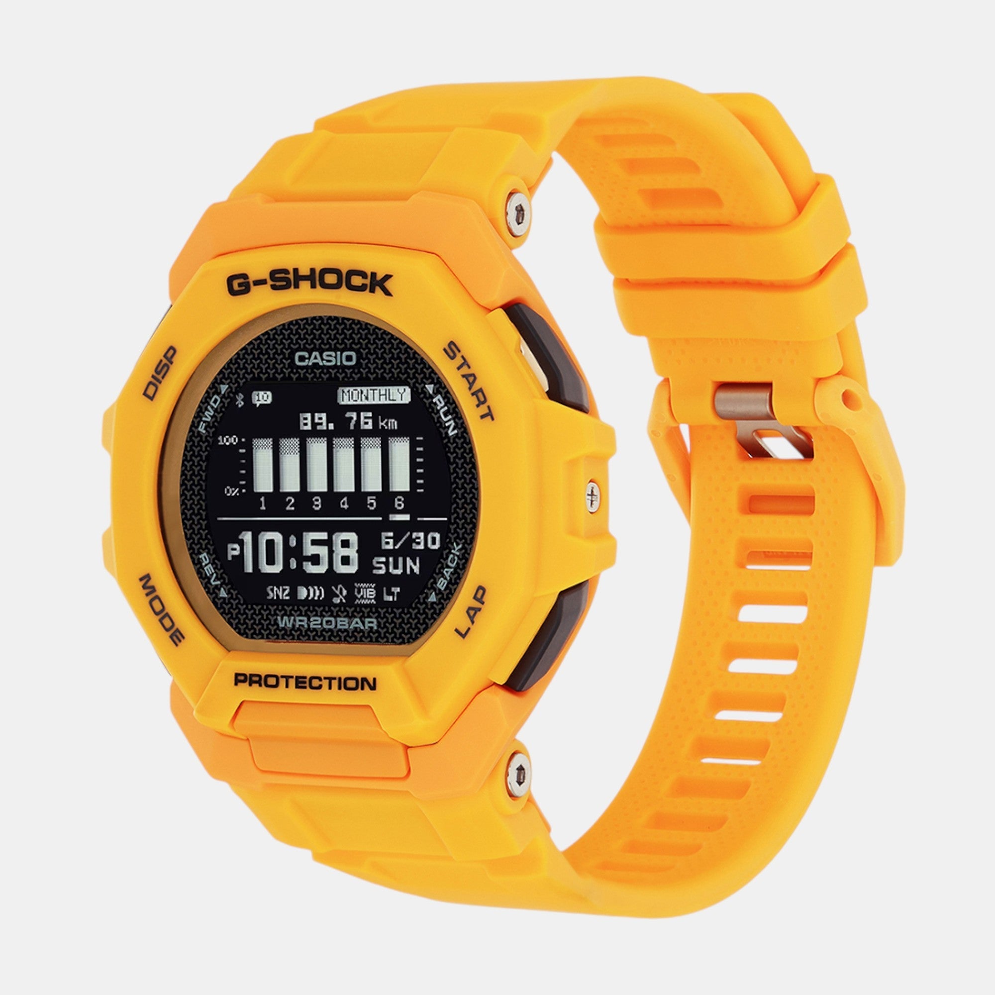 Casio G-Shock Men Quartz Black Dial Digital Resin Watch G1588 - view 3