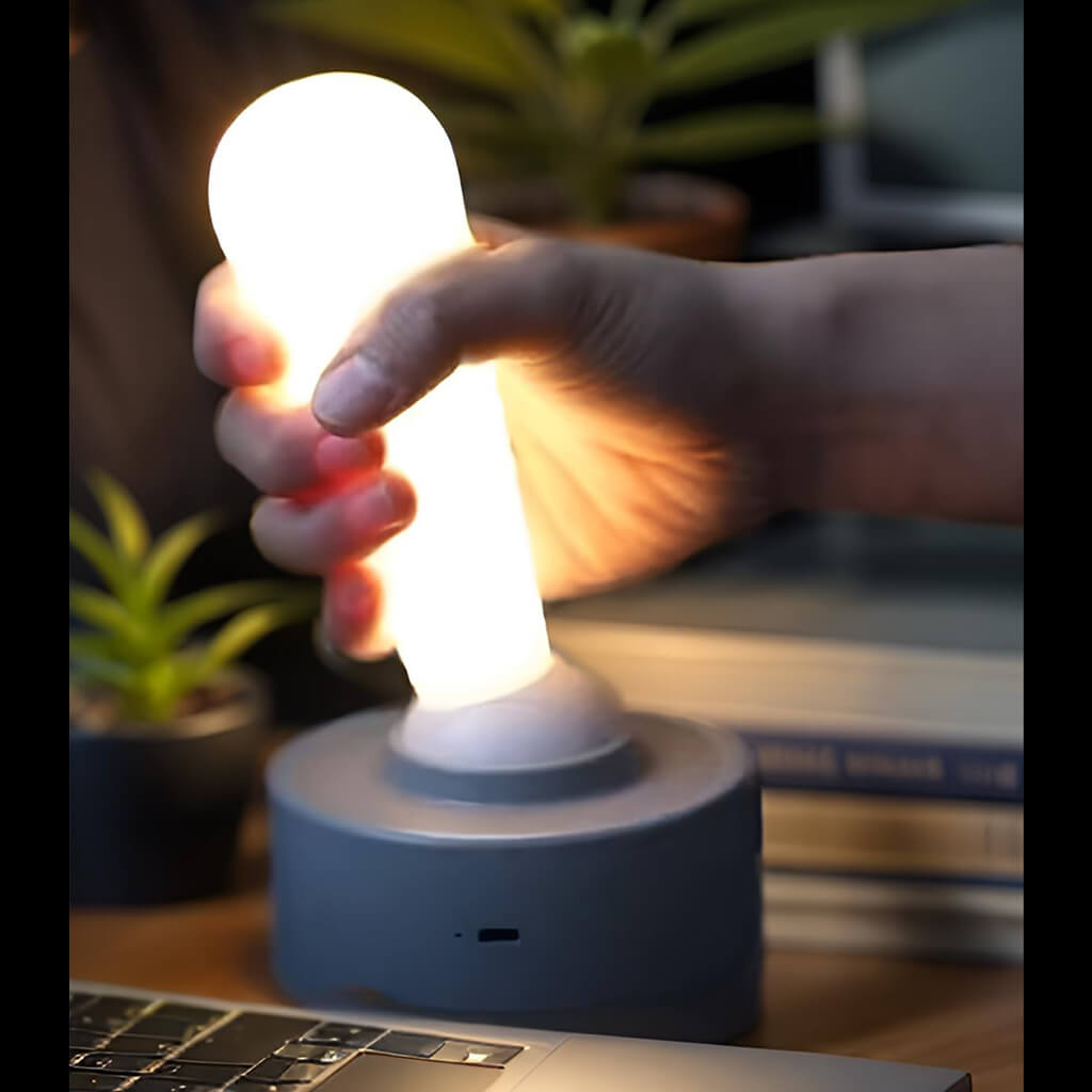 Kush Trading Silicon LED Lever Lamp - view 2