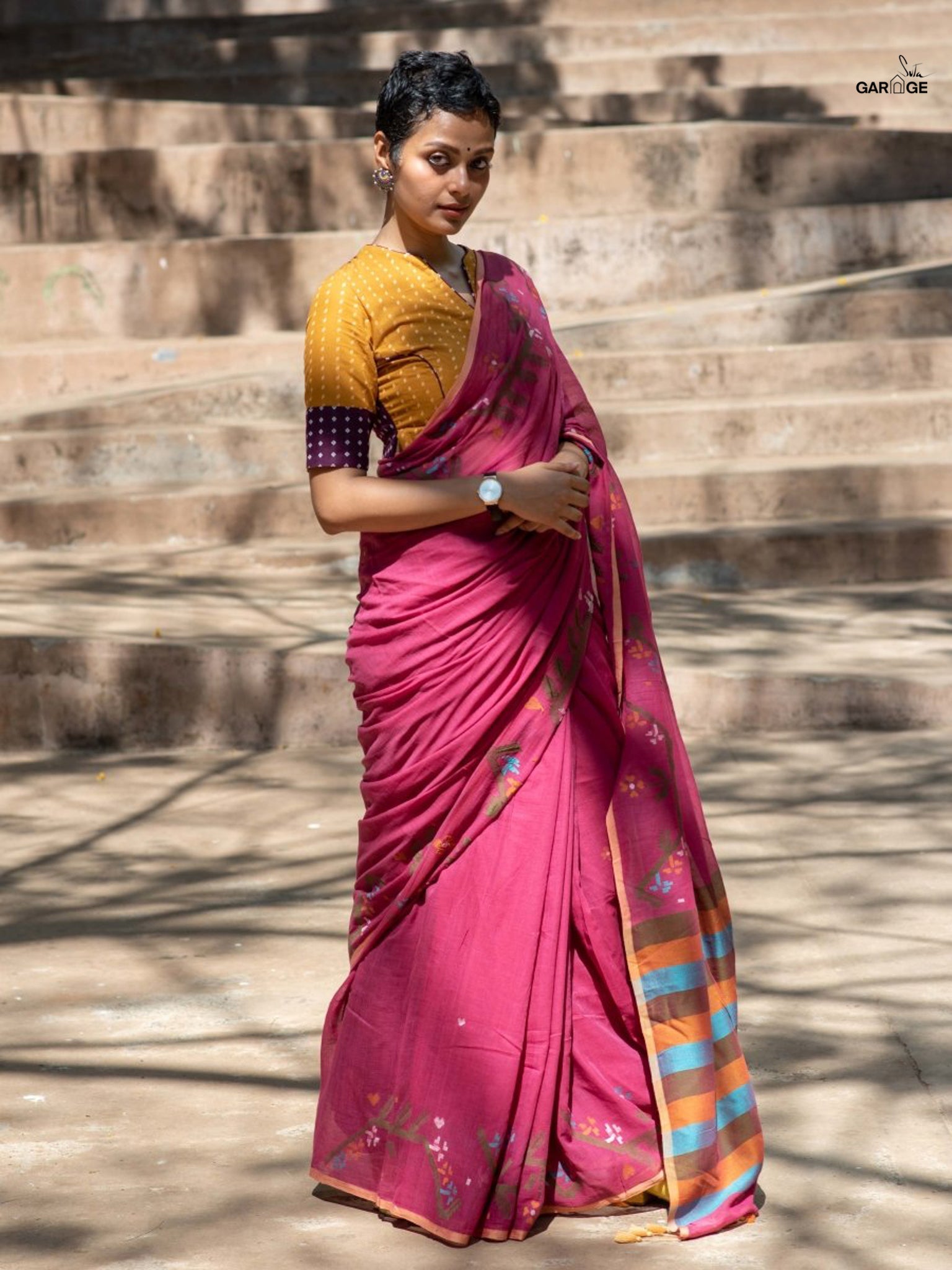 Women's sarees – suta.in Gar-3495 – Women's