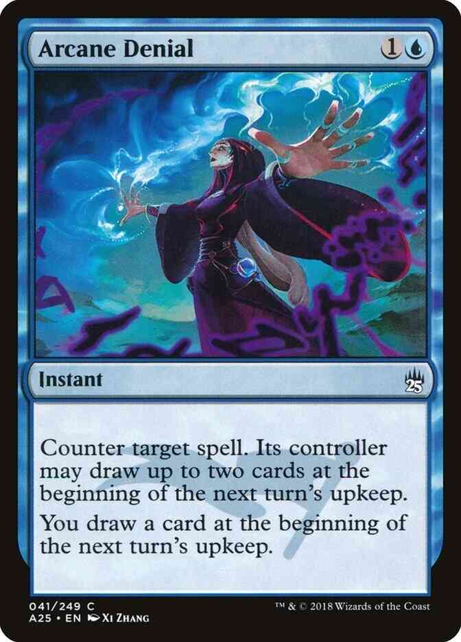 Arcane denial 41 – Magic Arcane Denial [41] [Masters 25] [Non-Foil]