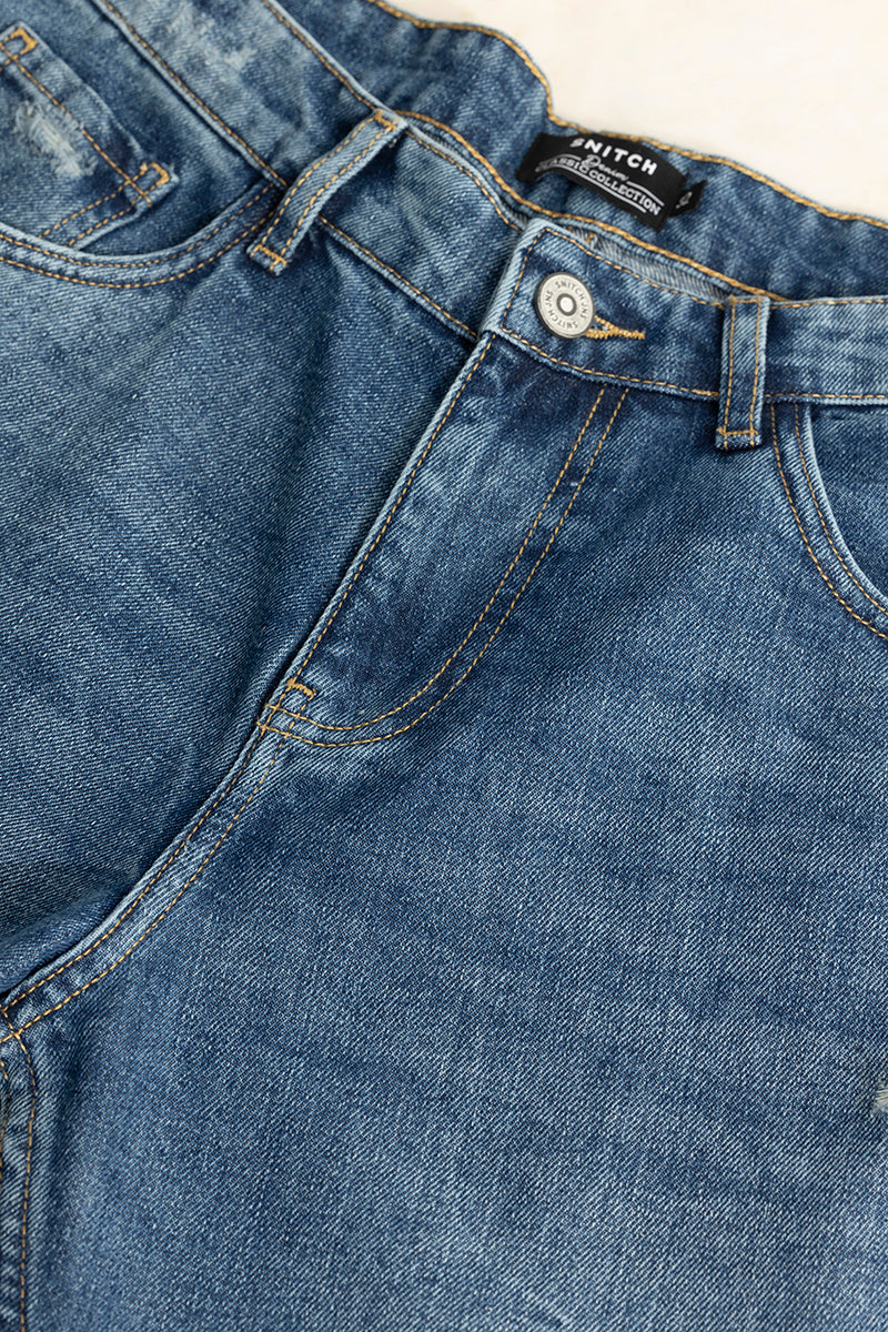 BlackTree Castor Classic Blue Baggy Jeans - view 2
