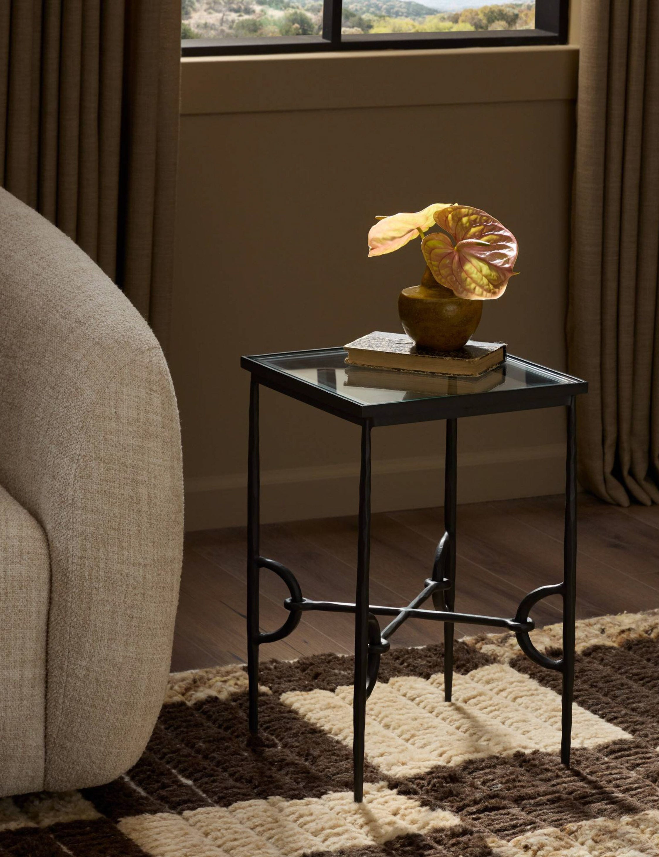 Lulu and Georgia Emersyn Side Table – Black - view 2