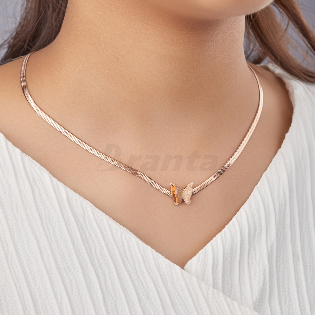 Branta Butterfly Snake Necklace