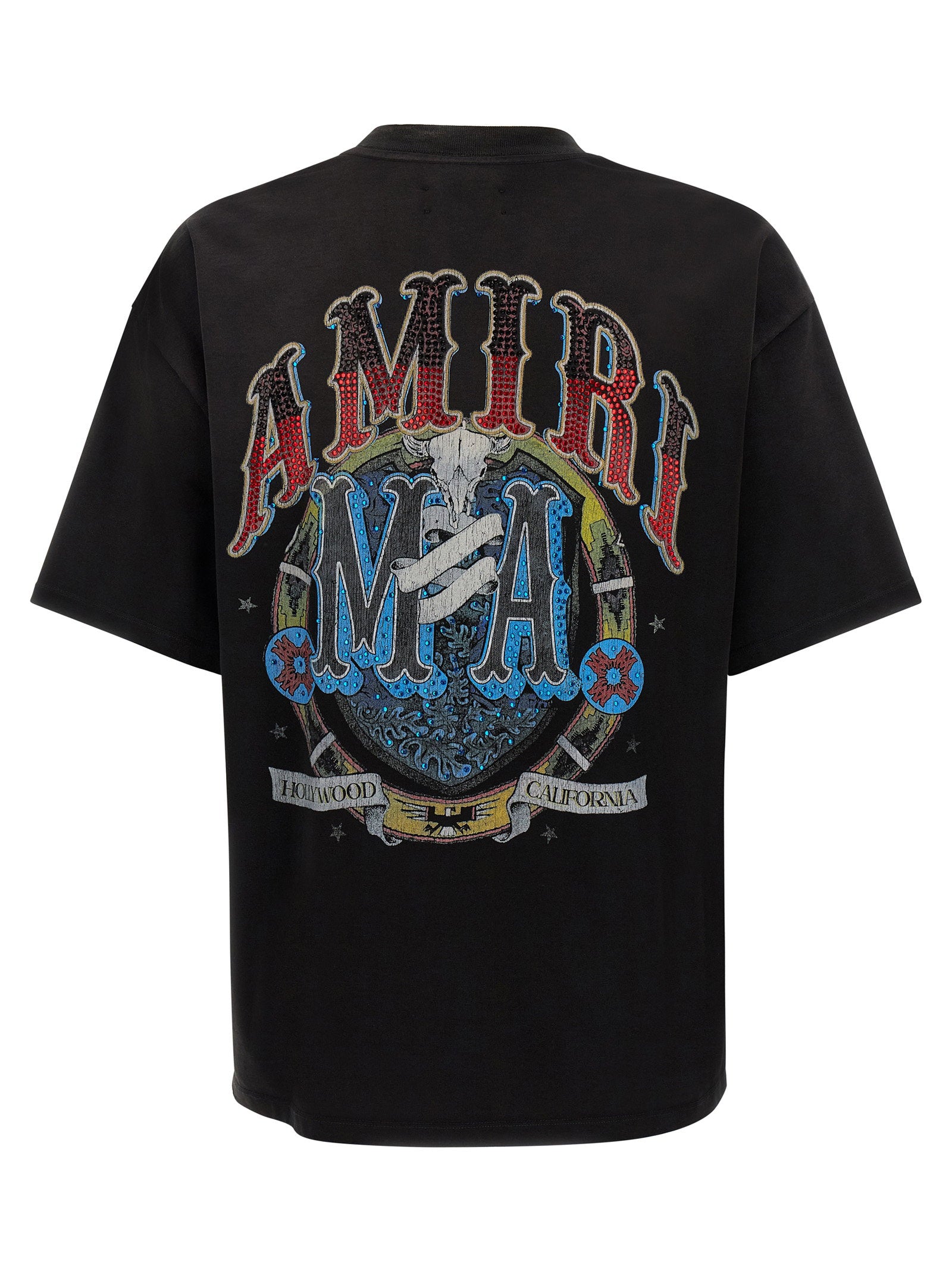 Amiri Crystal Hollywood T-shirt – 100% cotton - view 2