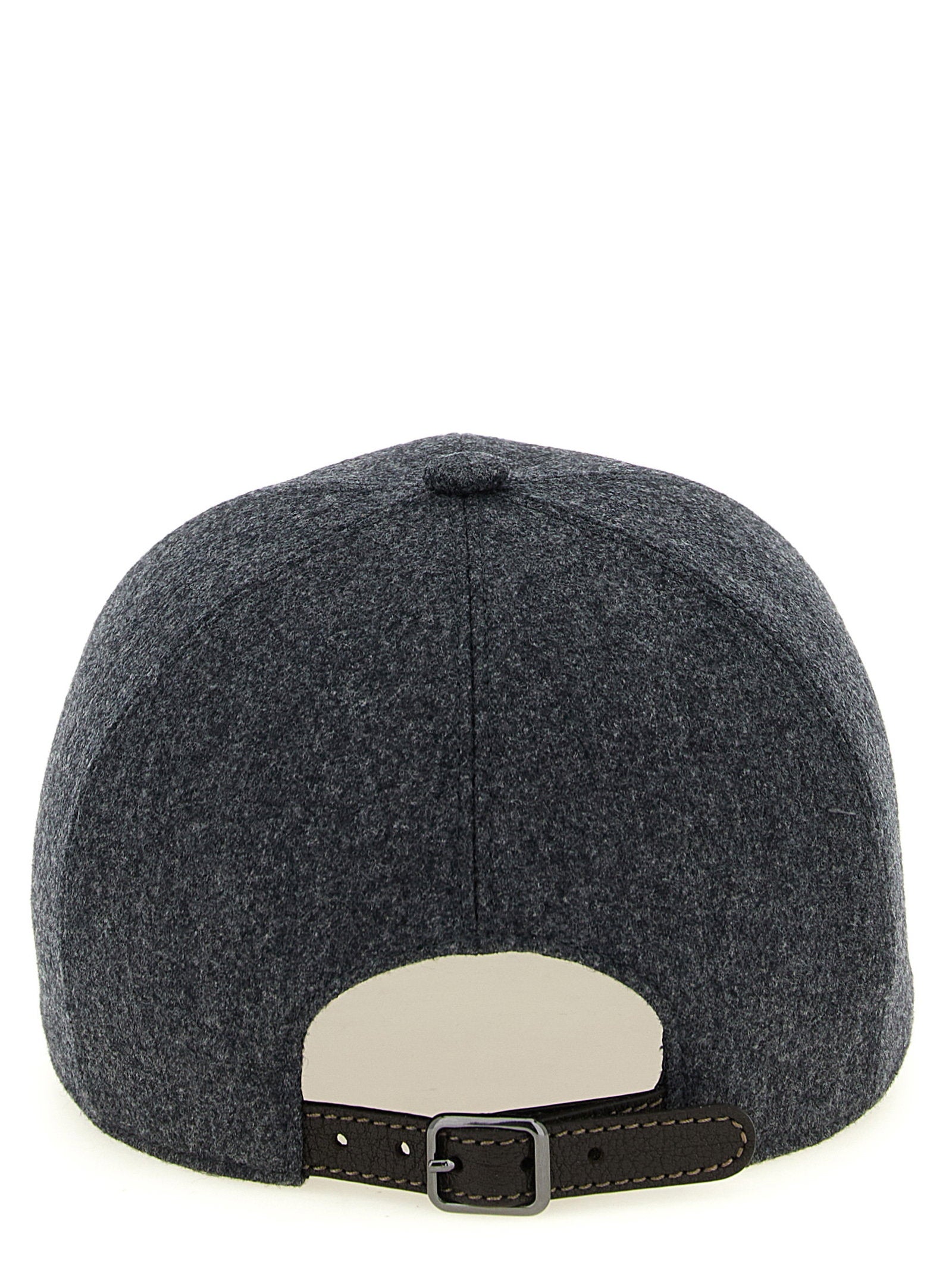 Brunello Cucinelli Baseball Cap – 100% virgin wool - view 3