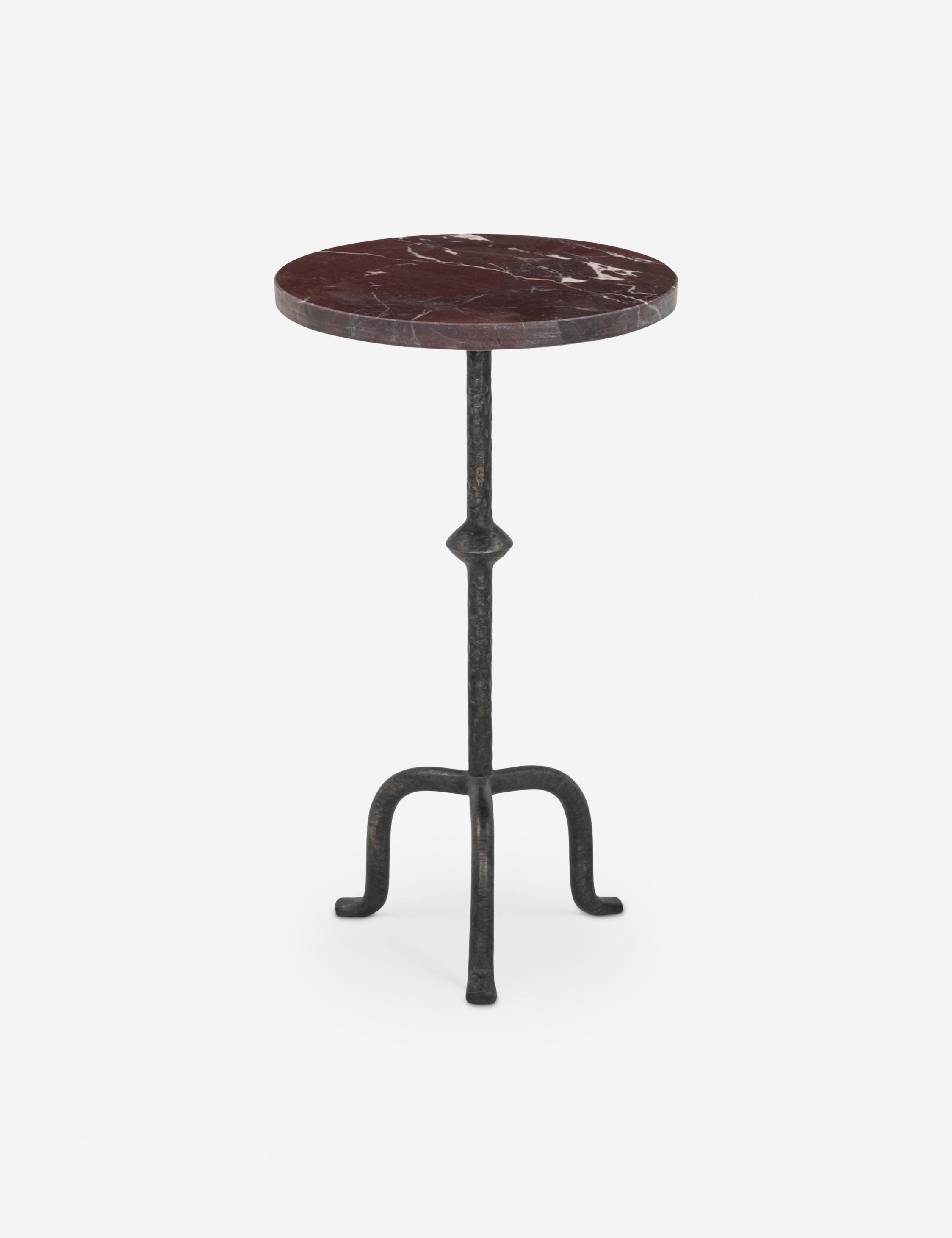 Lulu and Georgia Vero Side Table – Red Marble - view 2
