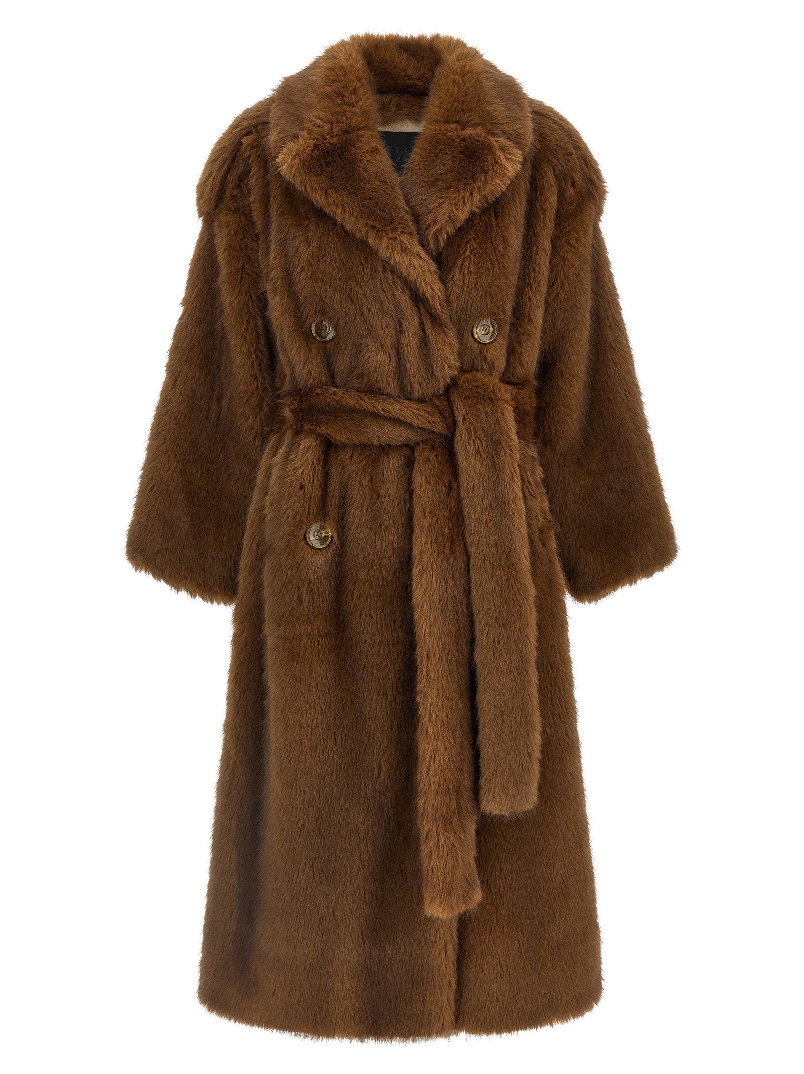 B&B Couture Farrah Eco-fur Coat – 100% polyester