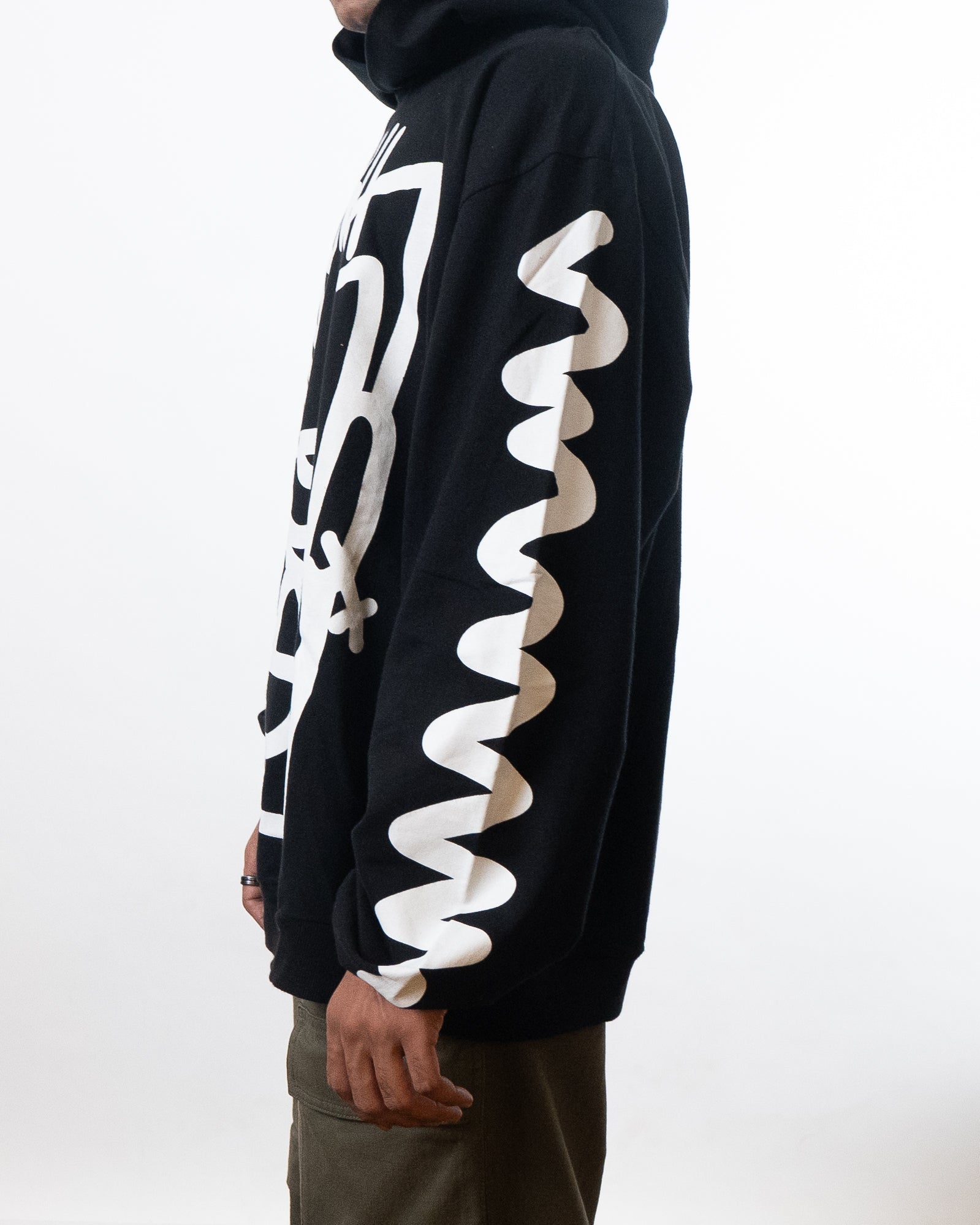 Jaywalking Art Face Hoodie - view 2