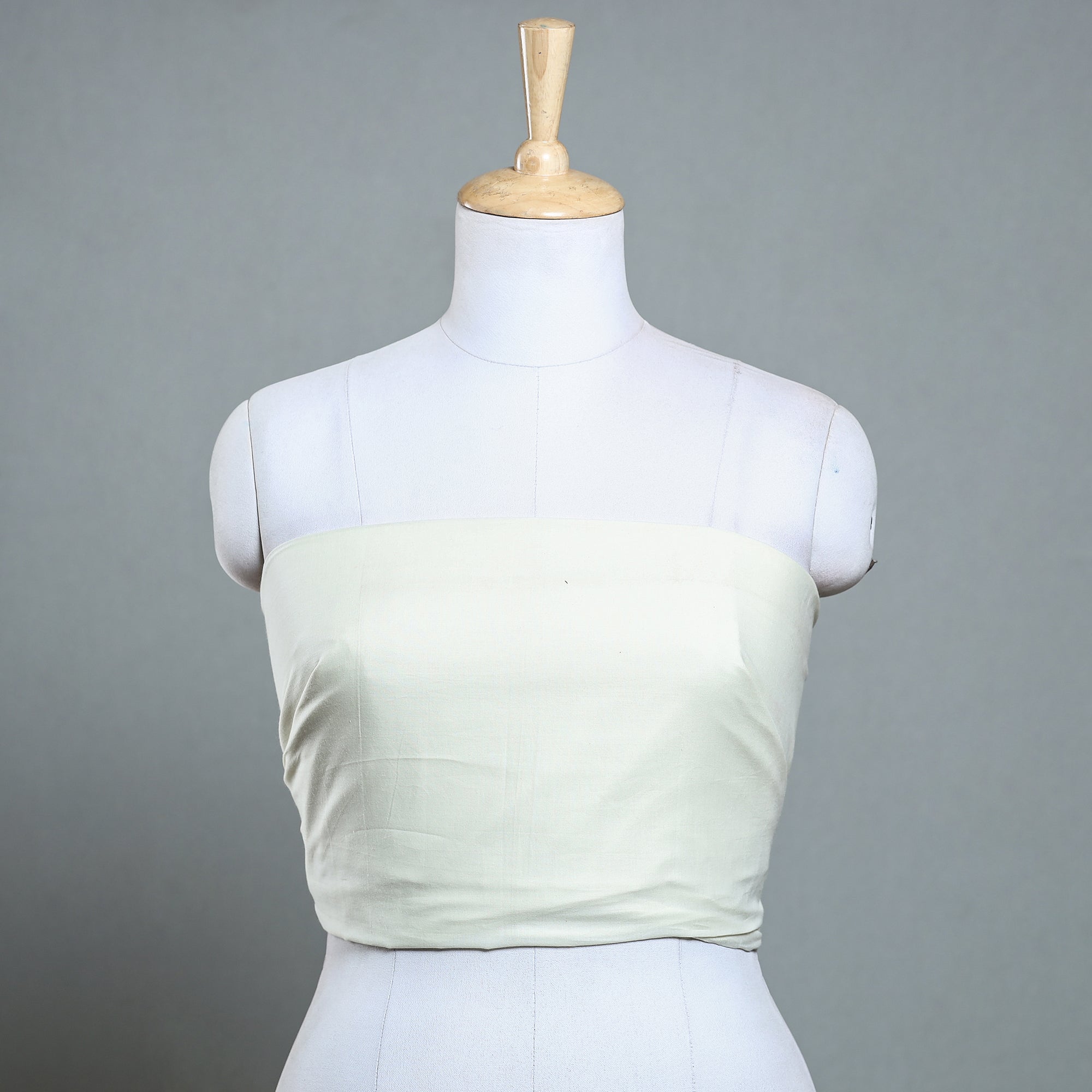 NOORI BAZAR Beige - Plain Cotton Blouse Piece