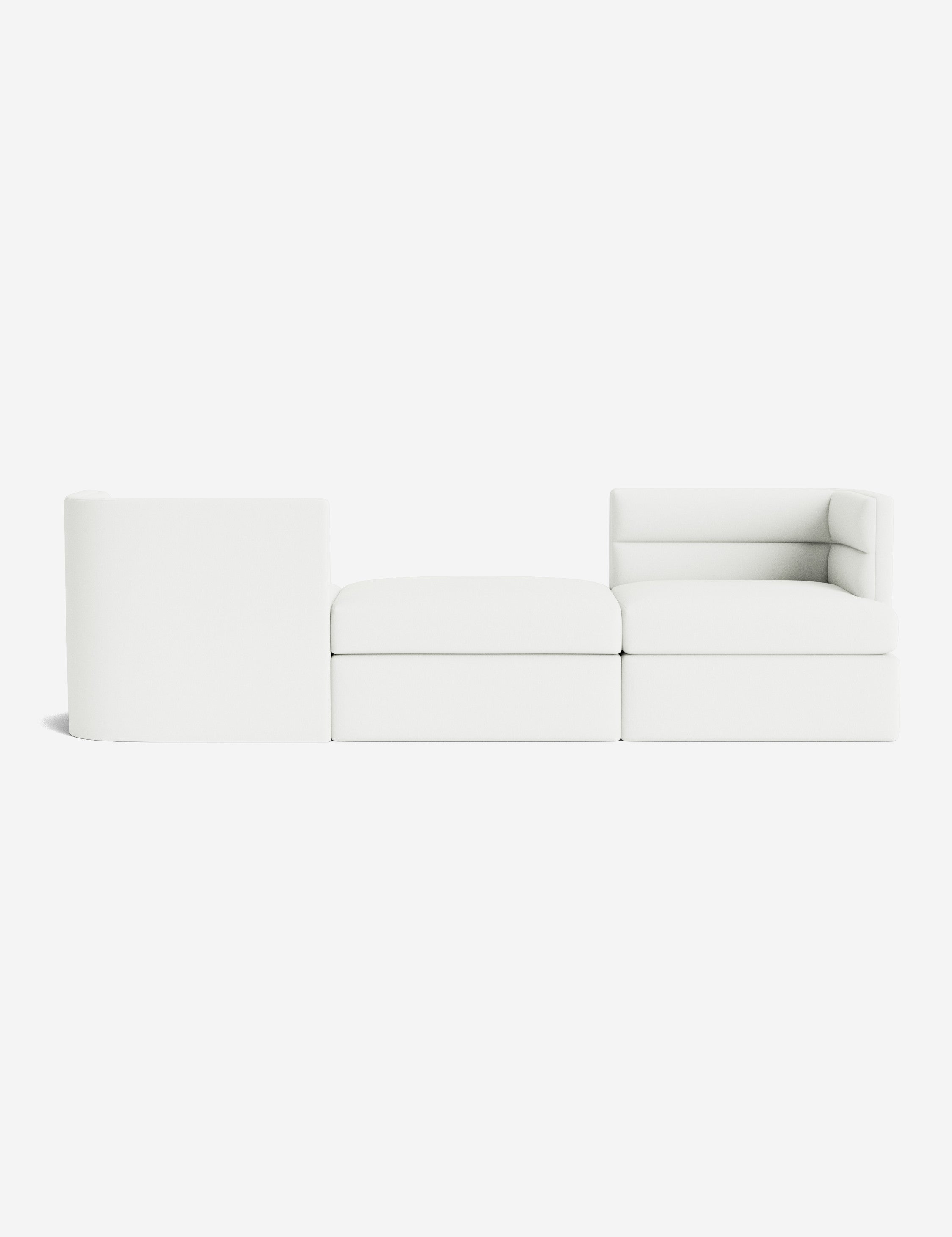 Lulu and Georgia Vivi Tete-a-tete Chaise - view 50