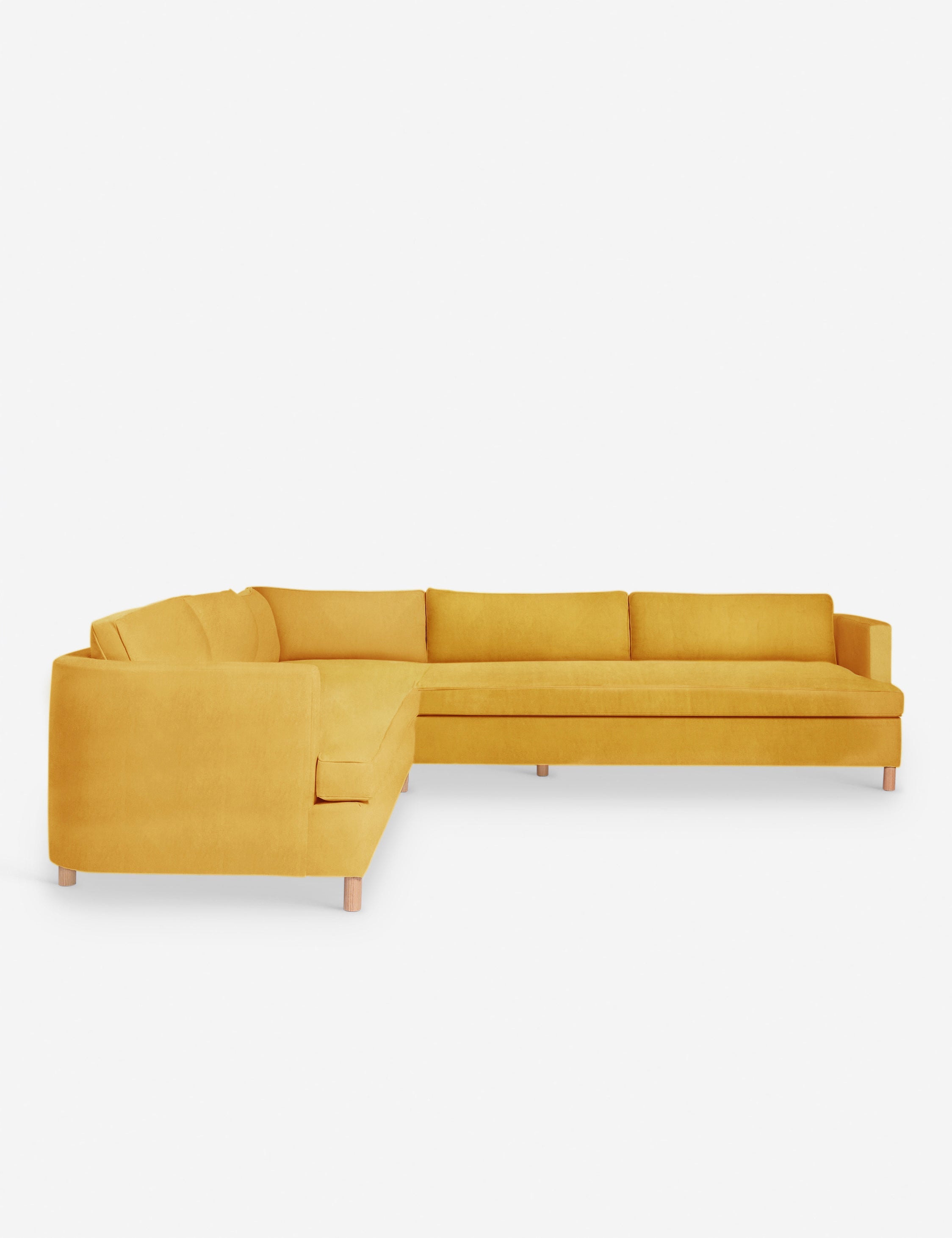 Lulu and Georgia Belmont Corner Sectional Sofa by Ginny Macdonald - view 80