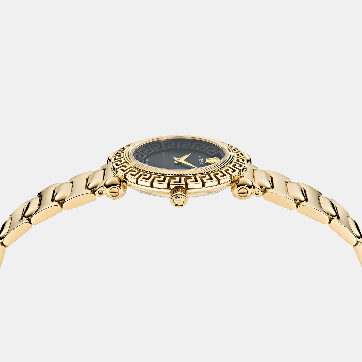 Versace Greca Women Quartz Black Dial Analog Stainless Steel Watch VE6I00523 - view 3