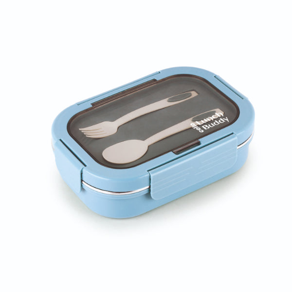 Cello Lunch Buddy Insulated Lunch Box with Flatware