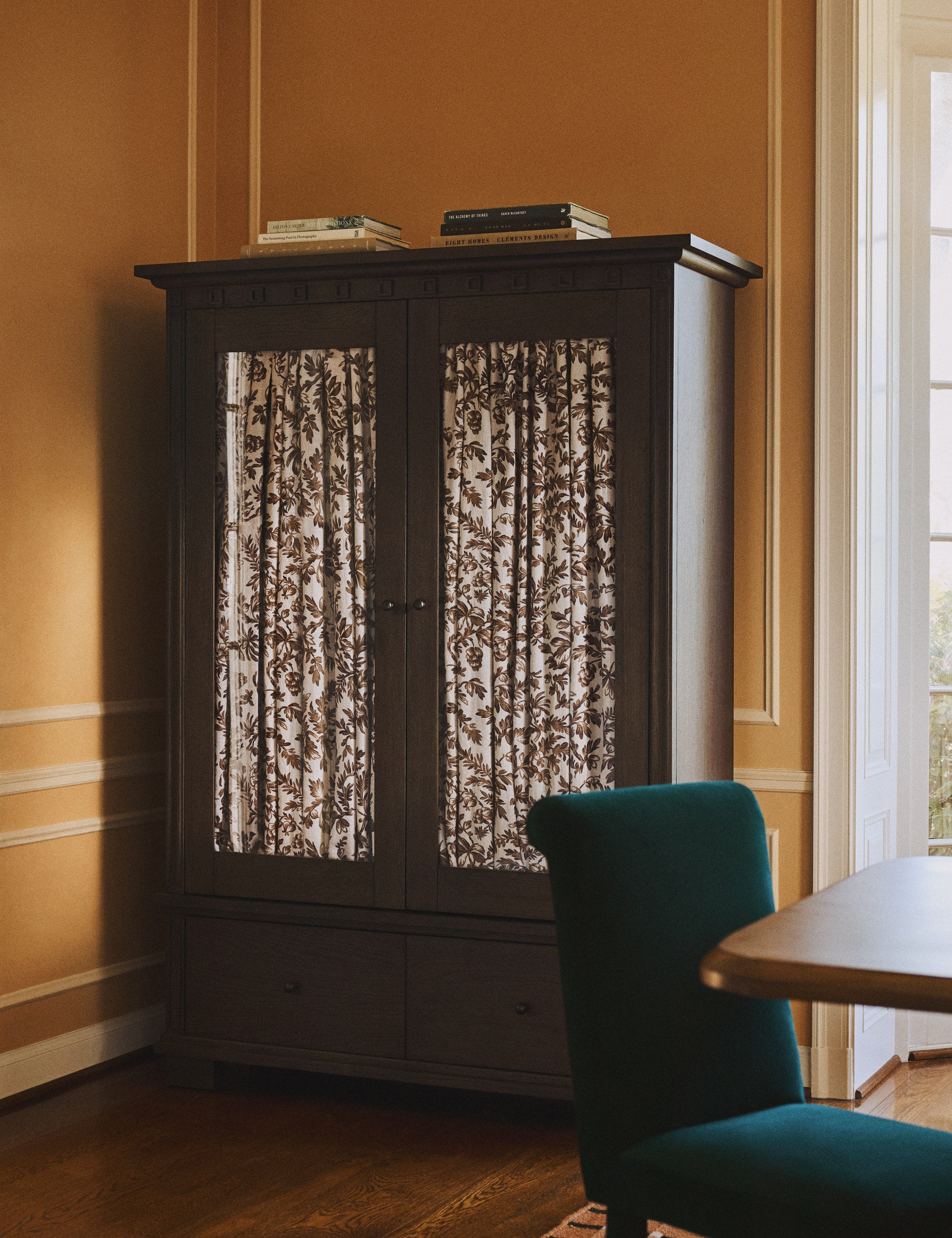 Lulu and Georgia Willemark Linen Fabric – Brown - view 2