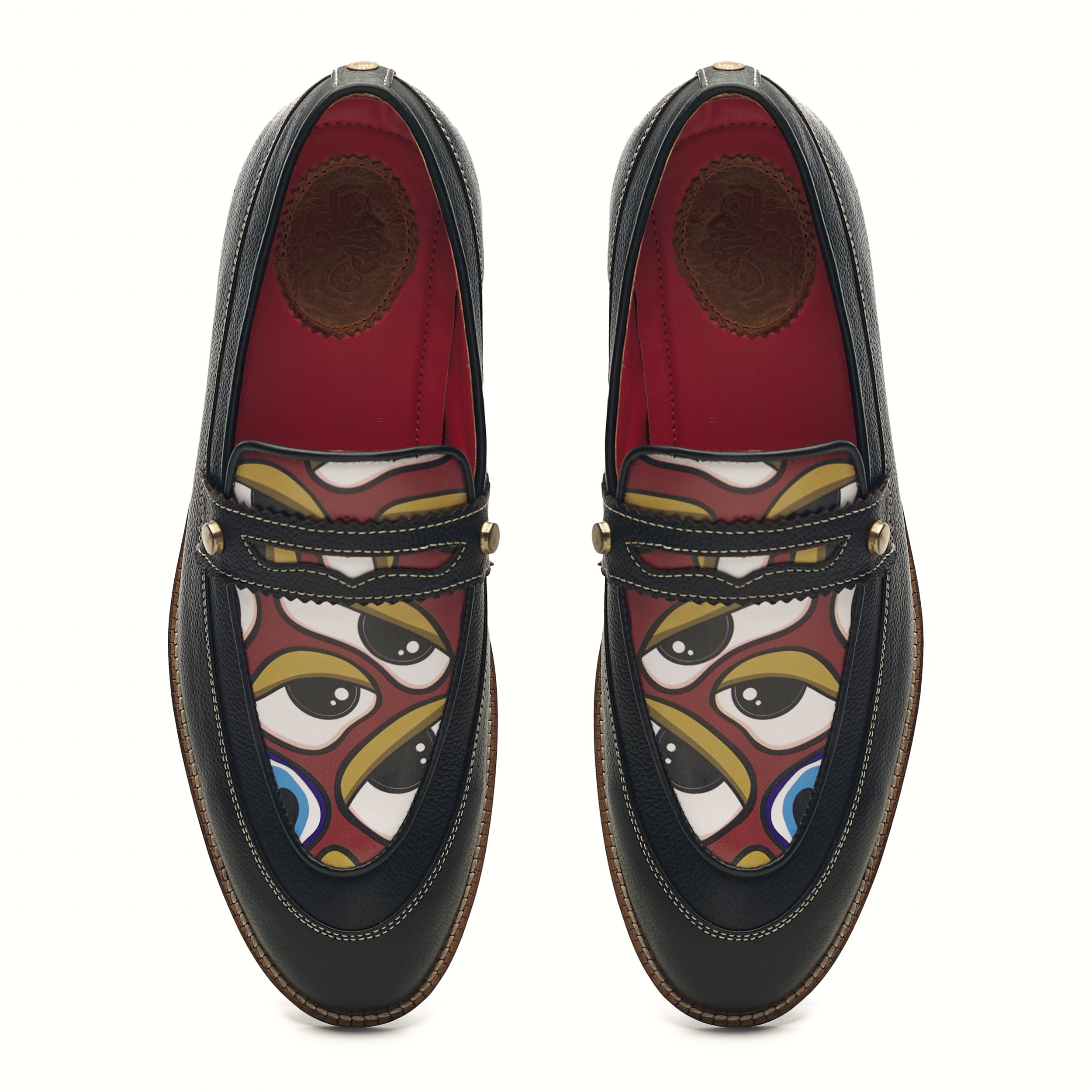Banjaaran Studio ‘Nazar’ Loafers Men – Coal - view 2