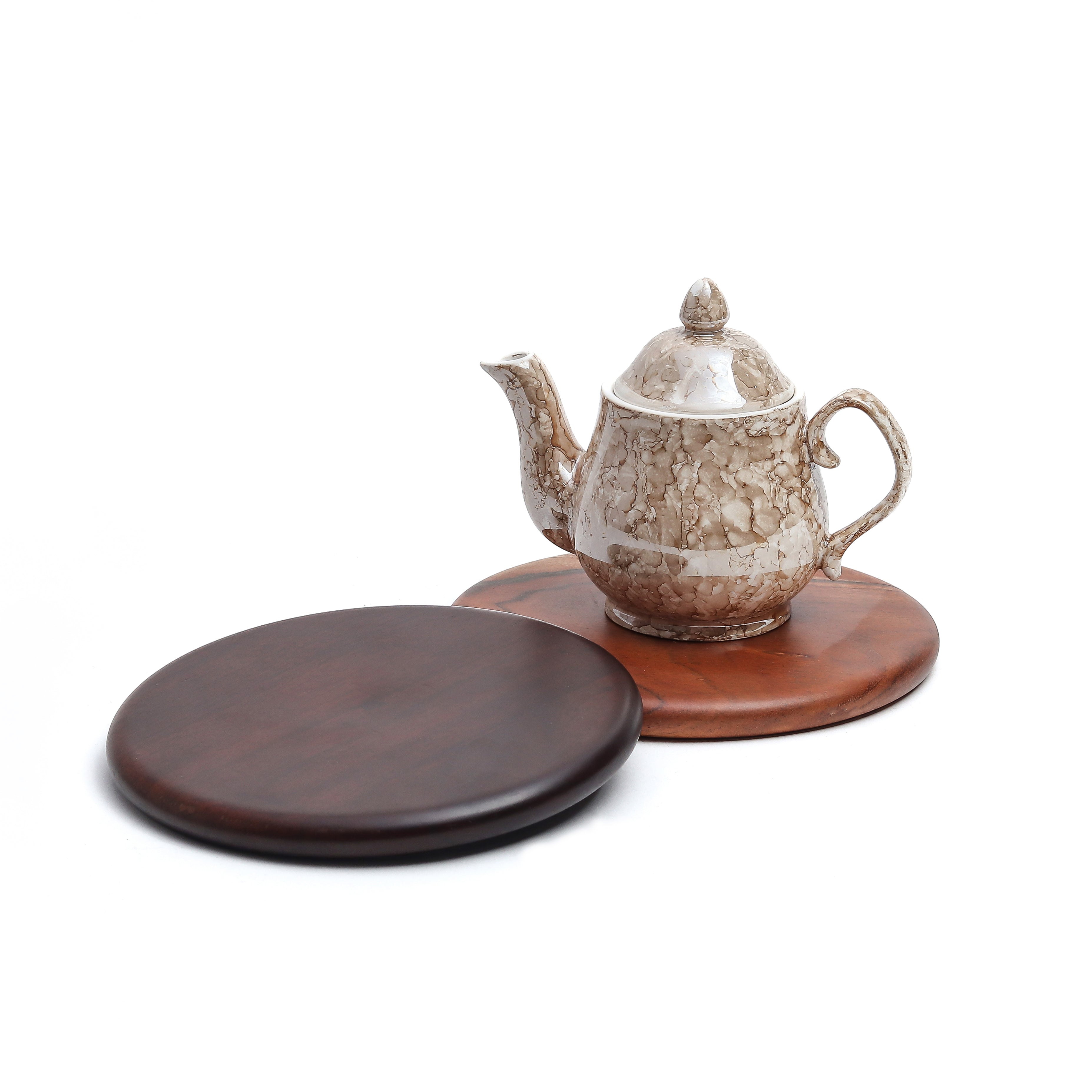 STUDIO TRATAKA Brown - Rosemary Natural Oval Trivet