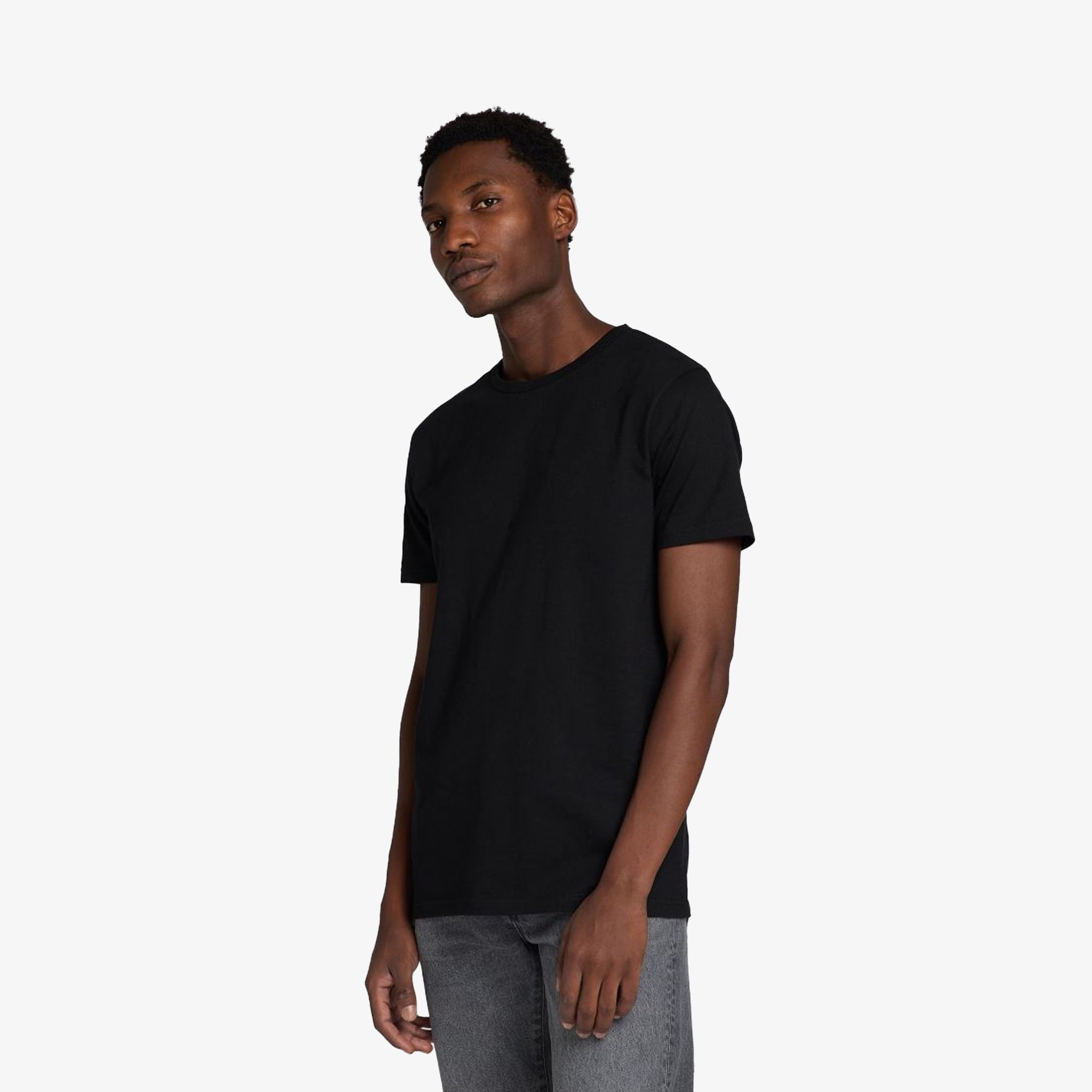Edwin | Double Pack Ss Tee Pack Of 2 { Black - view 4