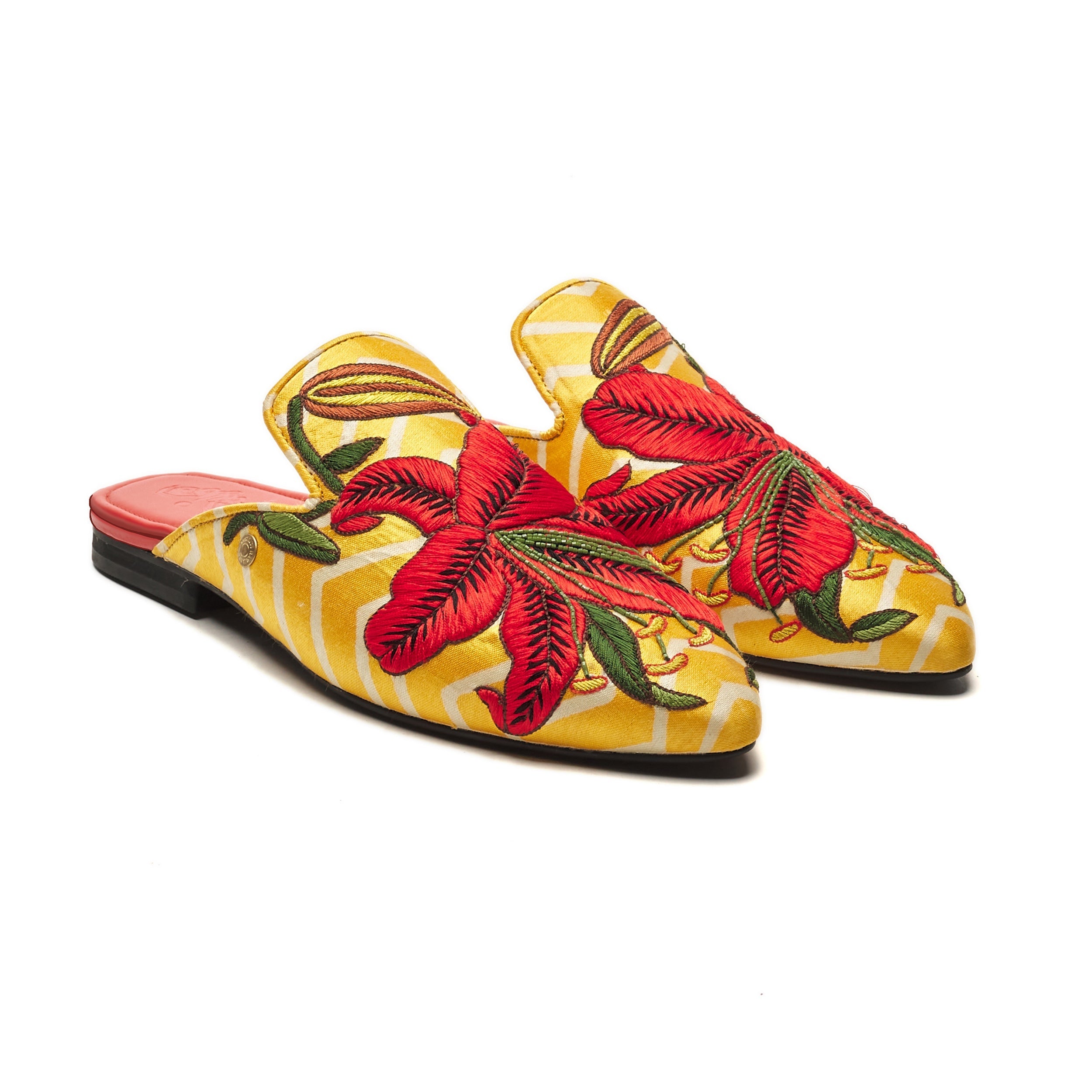 Banjaaran India The Magical Lillies Cone Mules Women - view 4