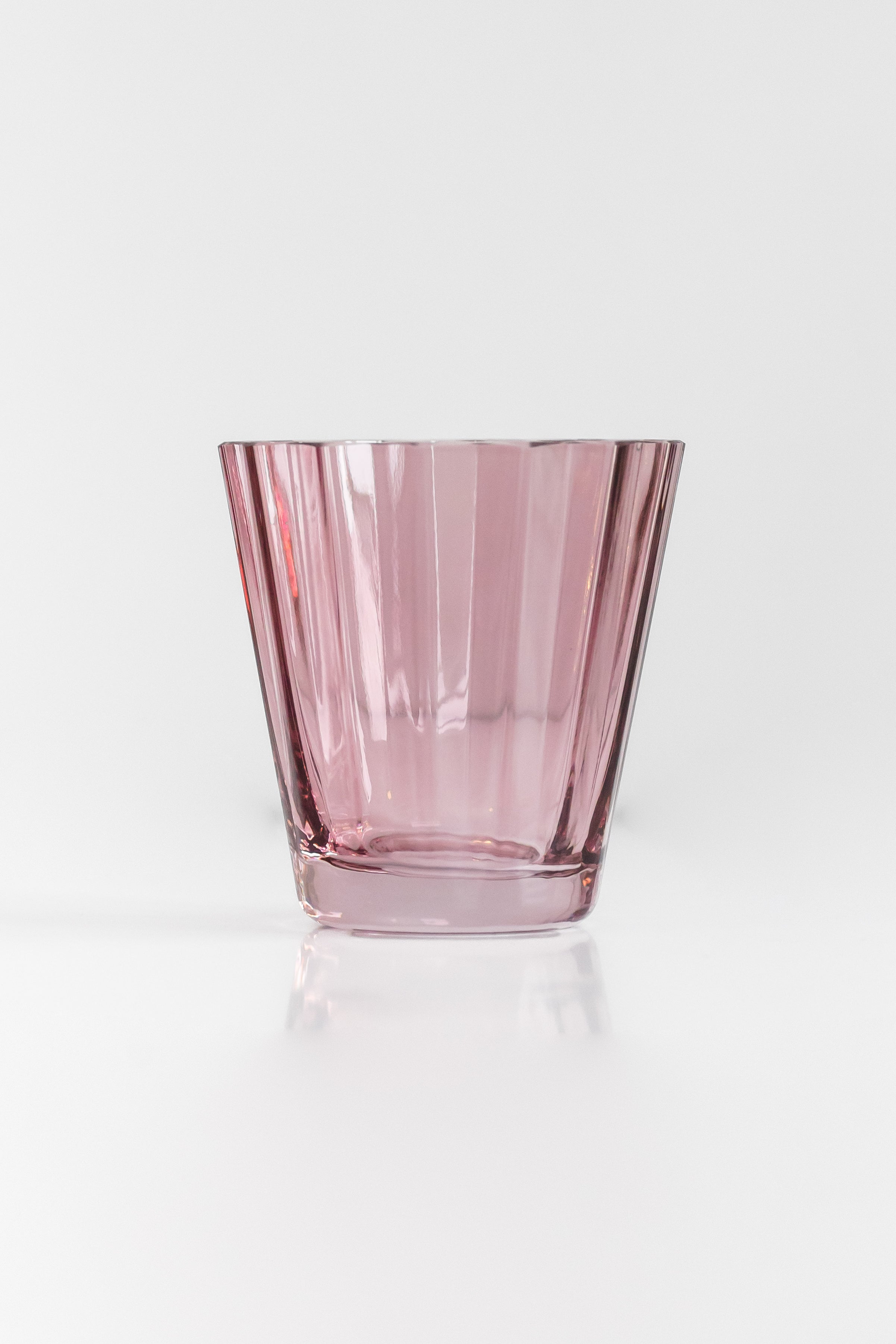 Estelle Colored Glass Estelle Colored Sunday Low Balls - Set of 6 {Rose} - view 3