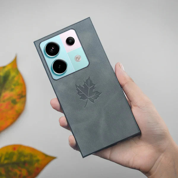 Million Cases Vintage Maple Leaf Leather Case - Xiaomi - view 3