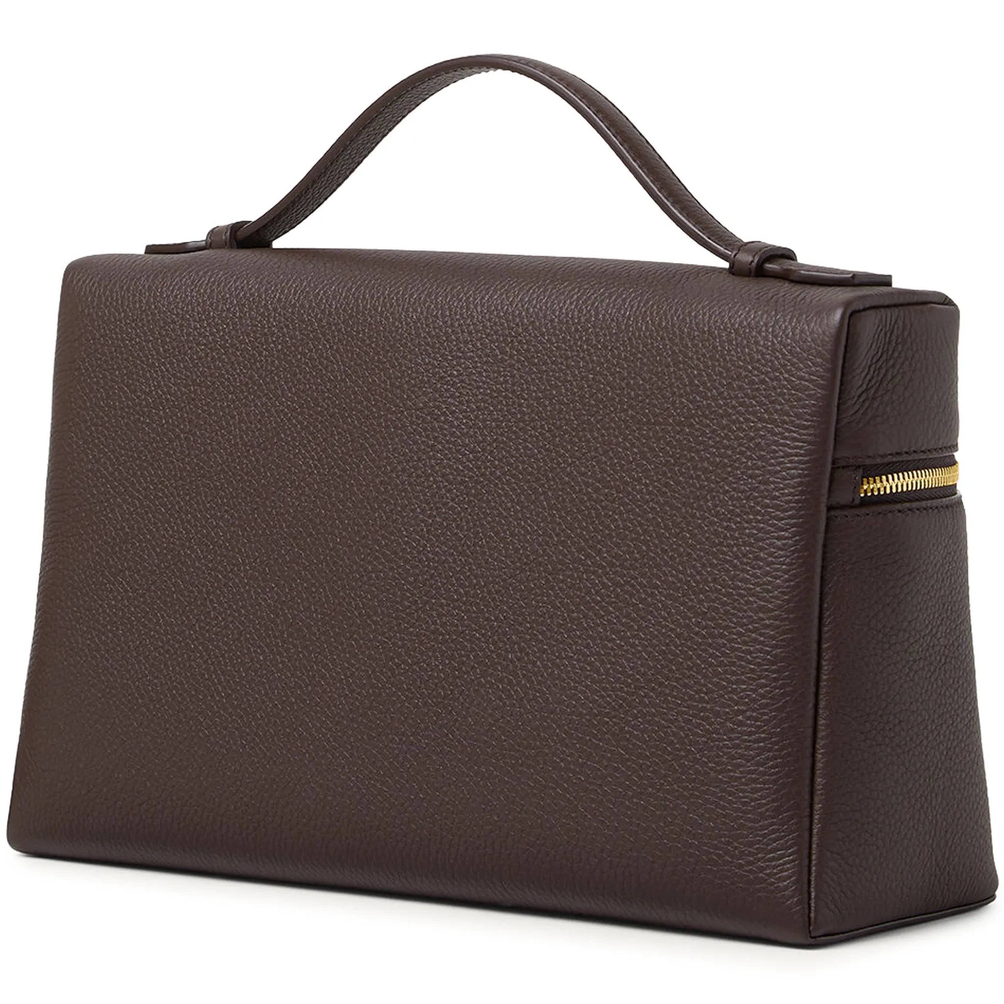 Loro Piana Extra Pocket L19 Dark Chocolate Sun Gold Shoulder Bag - view 2