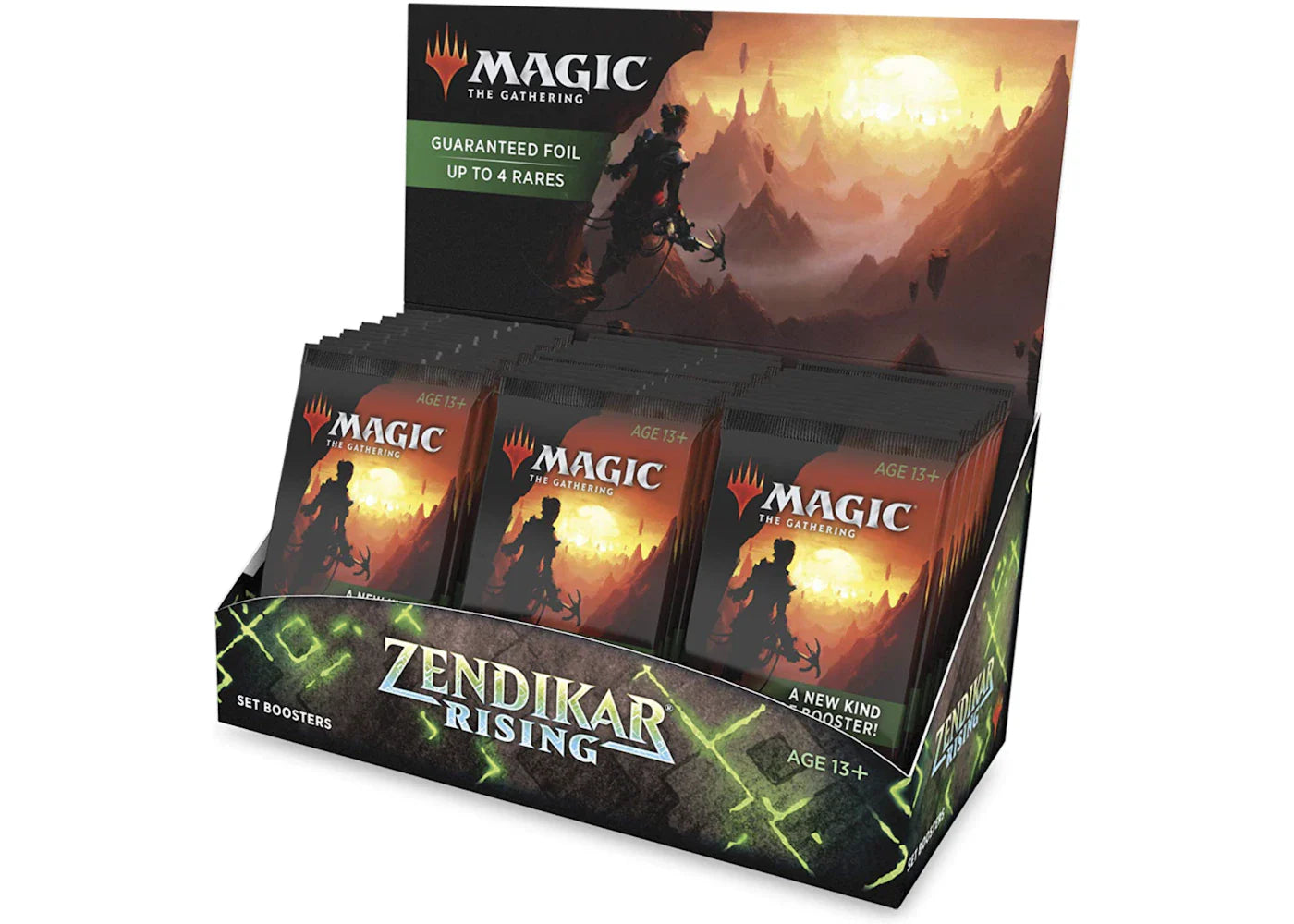 2020 Magic: The Gathering TCG Zendikar Rising Set Booster Box