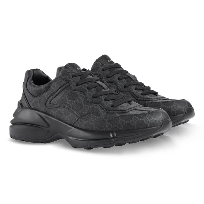 HYPE ELIXIR Gucci Rhyton GG Supreme Black sneakers - view 2