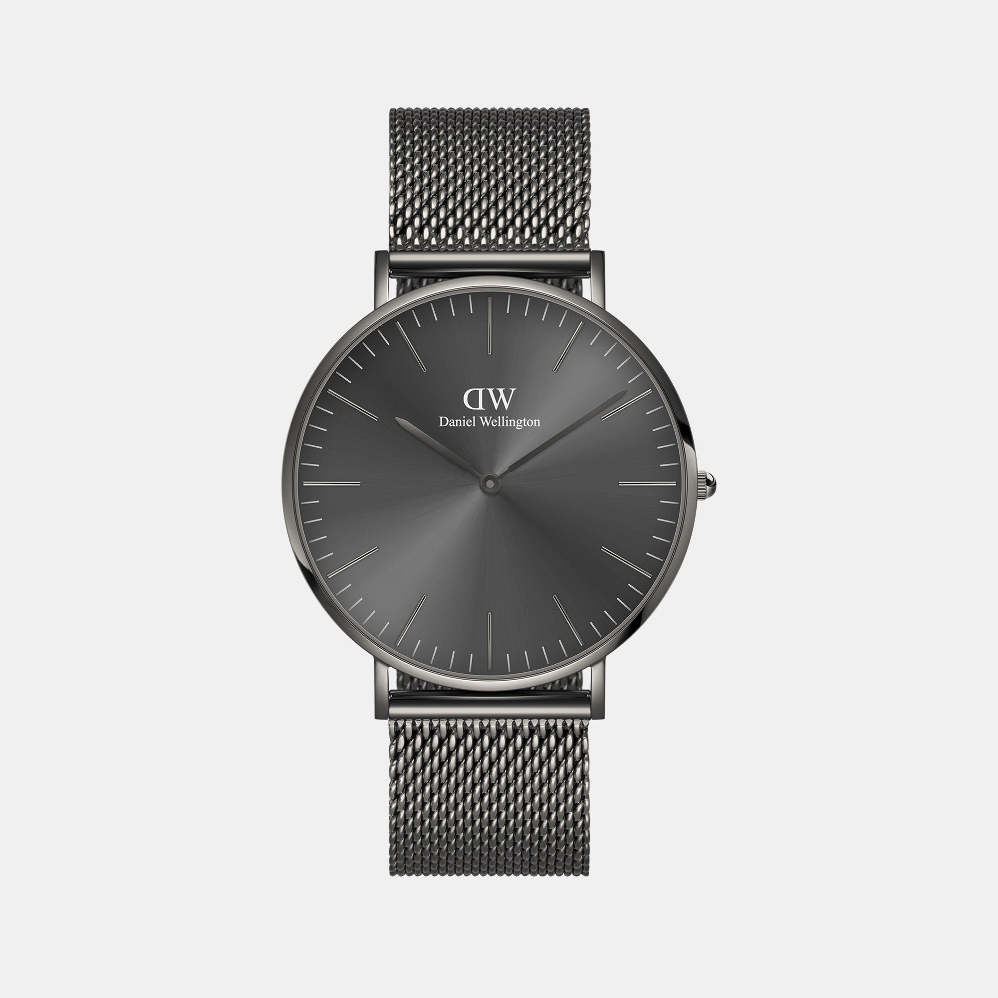 Daniel Wellington Classic Men Quartz Grey Dial Analog Stainless Steel Watch DW00100630K